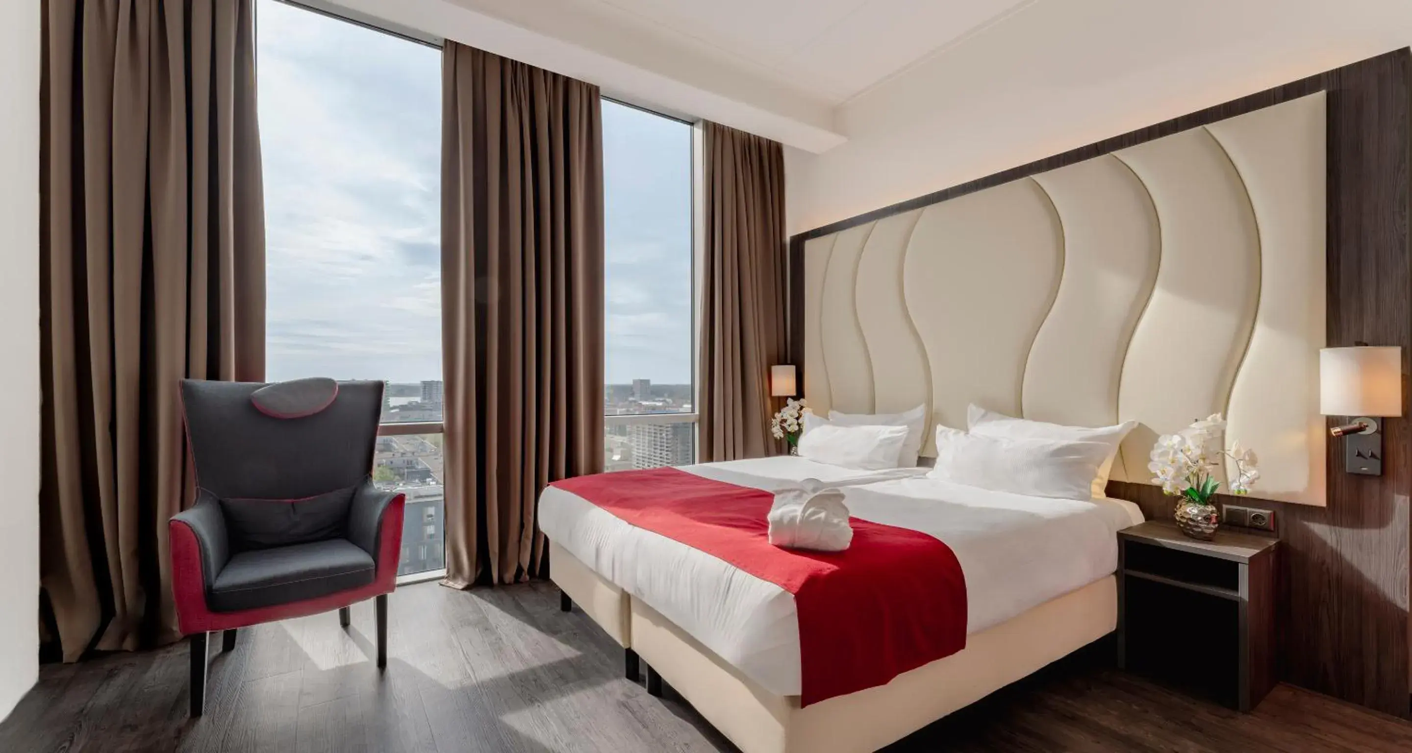 Bed in PLAZA Premium Almere Bed in PLAZA Premium Almere