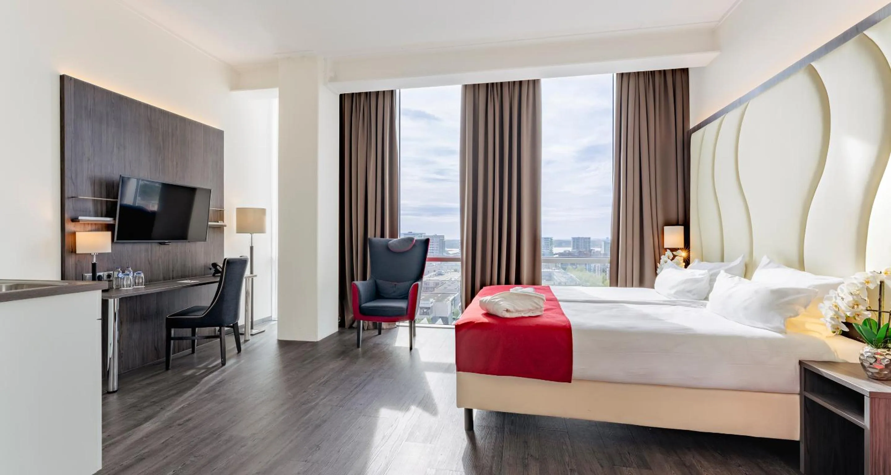 Bed in PLAZA Premium Almere