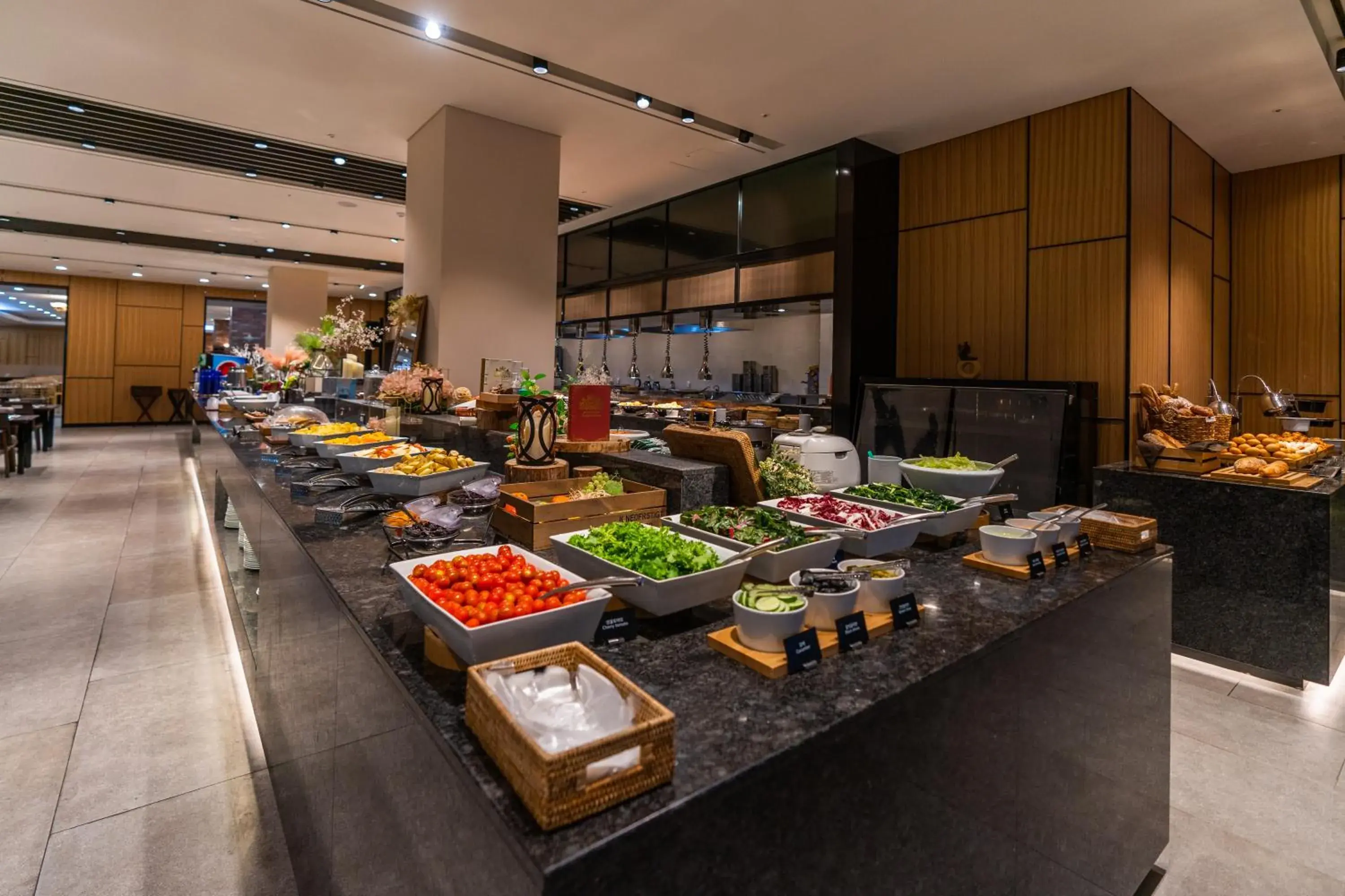 Buffet breakfast in Sono Belle Danyang Buffet breakfast in Sono Belle Danyang