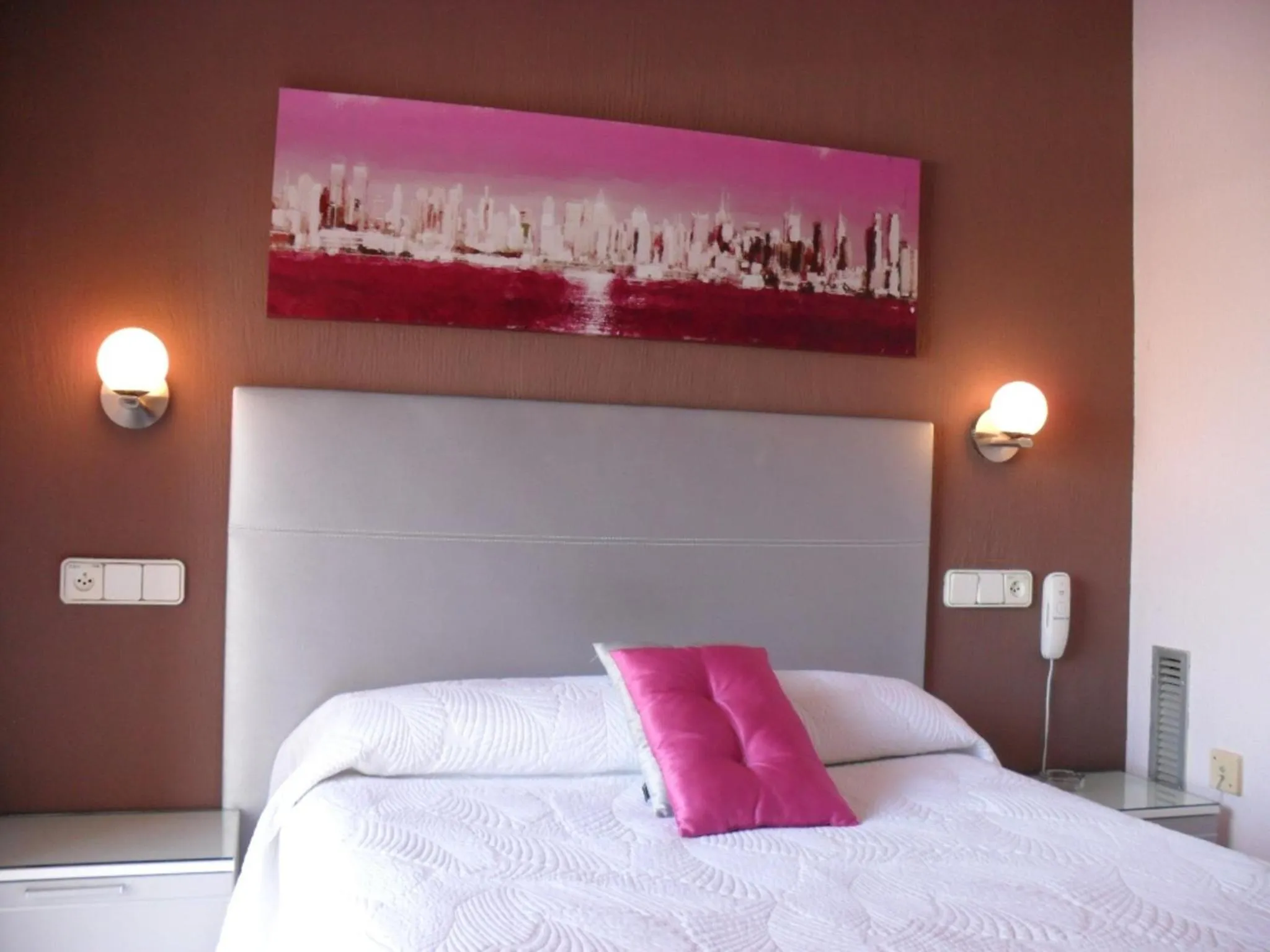 Bed in Hotel Lo Monte