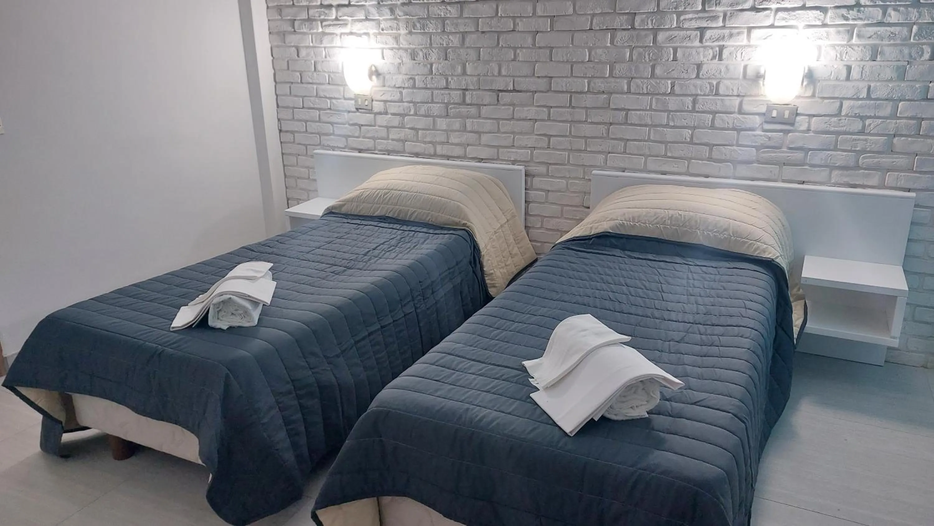 Bed in Hotel La Torre