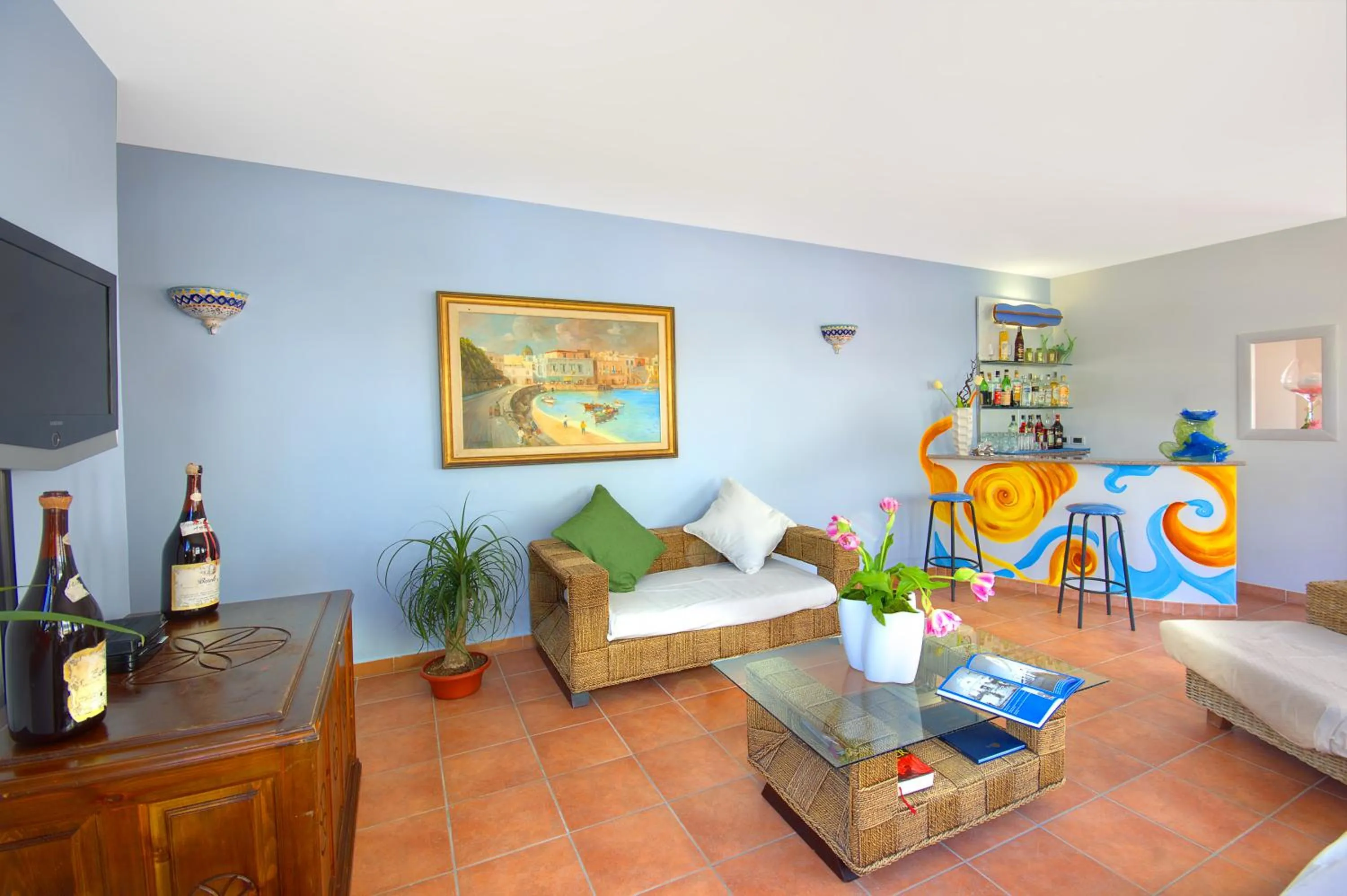 Lobby or reception in Iris Hotel