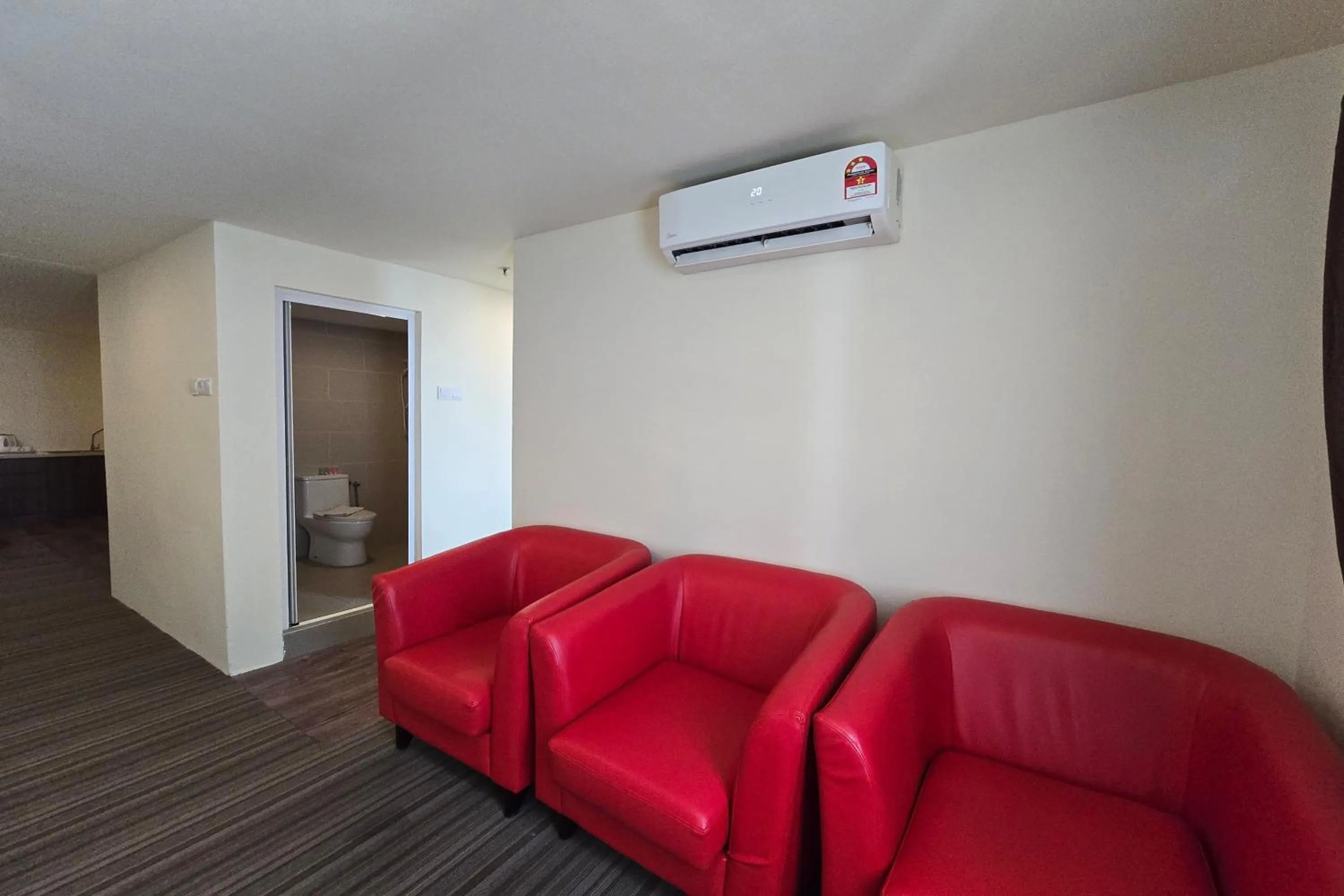 Seating area in Hotel Seri Warisan Melaka, Stadium Hang Tuah