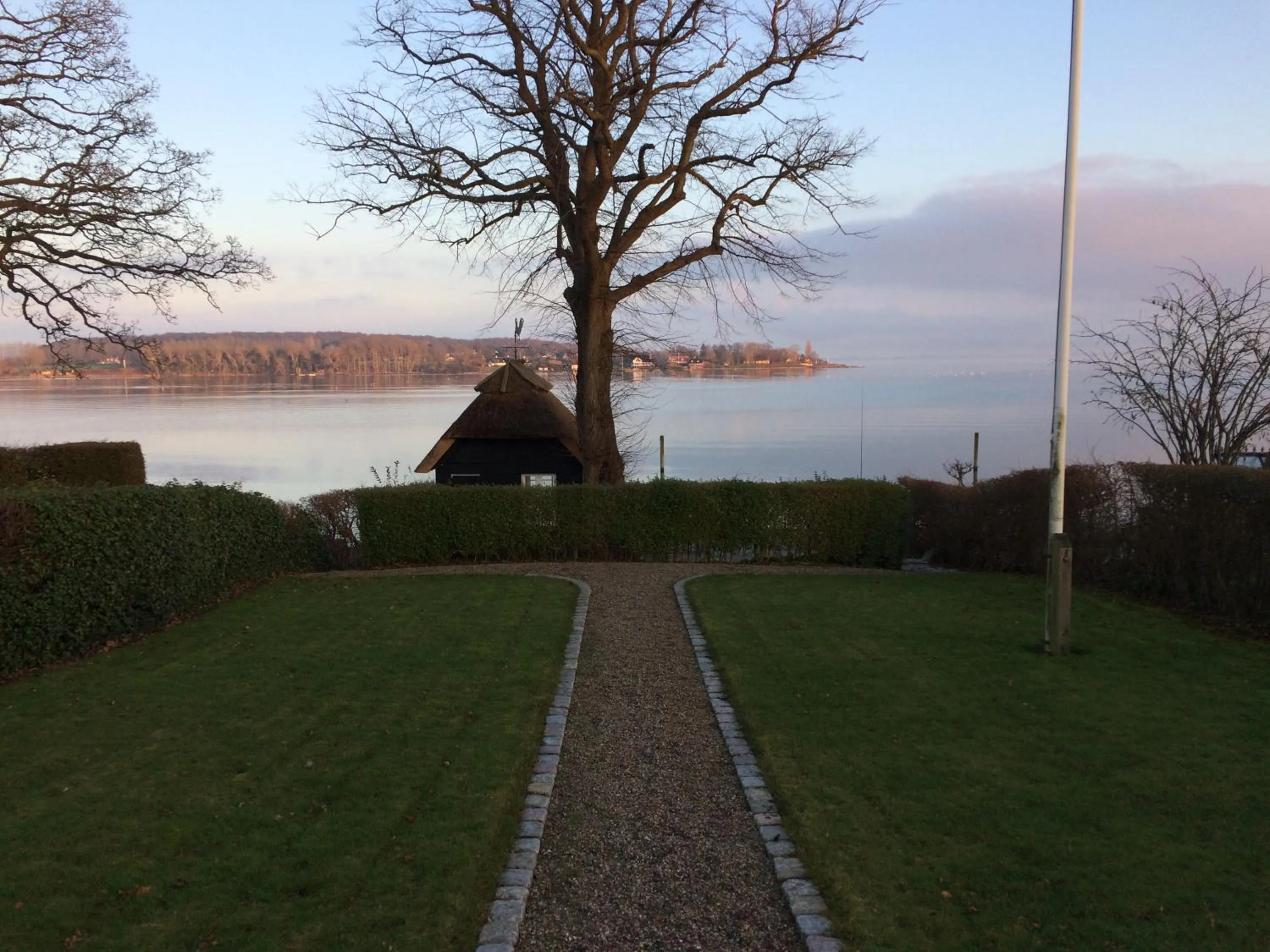 Sea view in Troense Bed and Breakfast by the sea