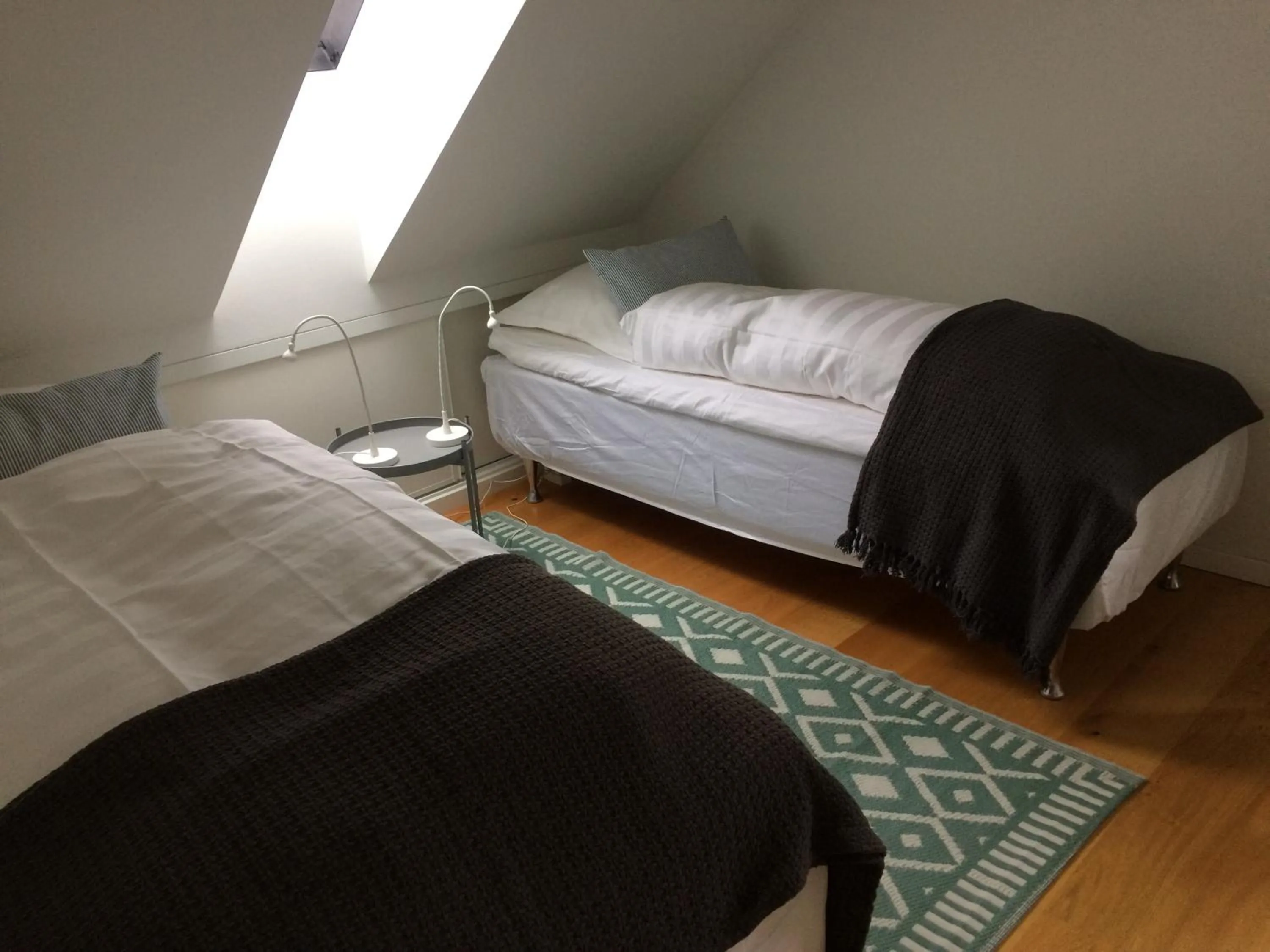 Bed in Troense Bed and Breakfast by the sea