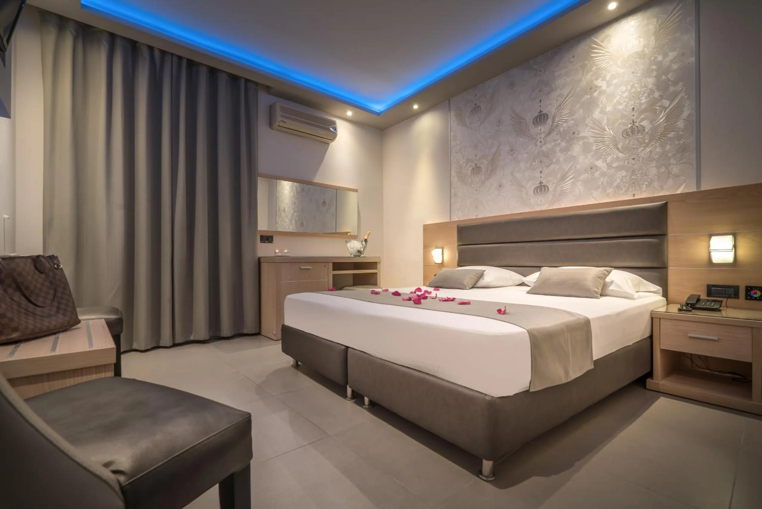 Bedroom, Bed in Tzante Hotel Zakynthos, Adults Only