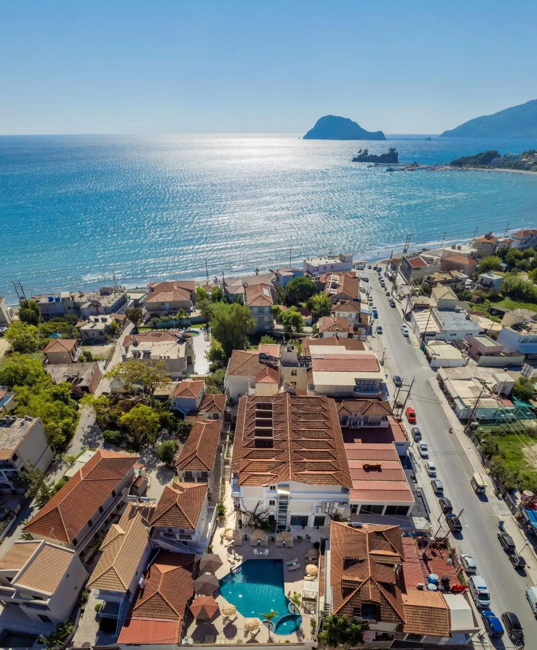 Bird's eye view in Tzante Hotel Zakynthos, Adults Only Bird's eye view in Tzante Hotel Zakynthos, Adults Only