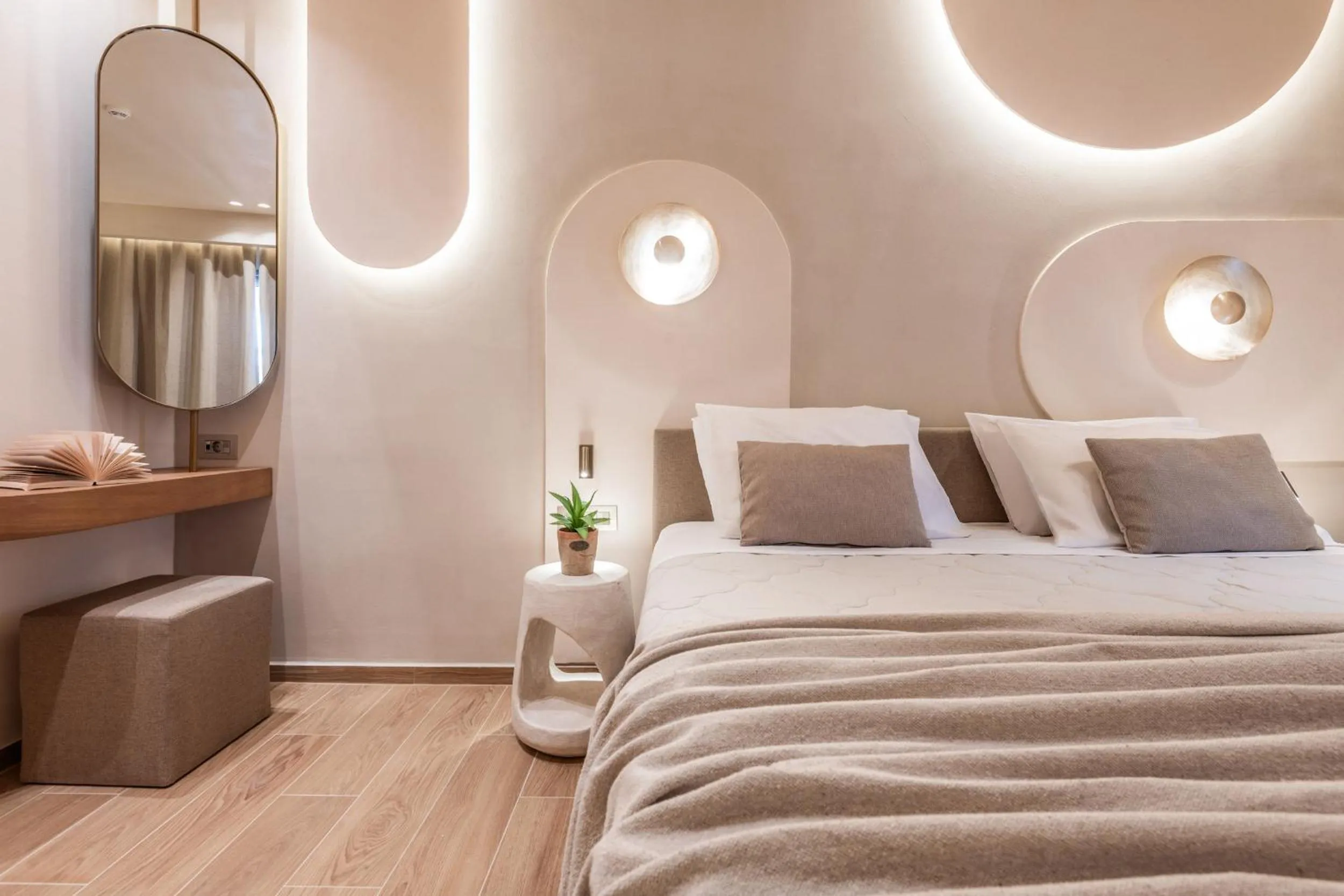 Bed in Tzante Hotel Zakynthos, Adults Only