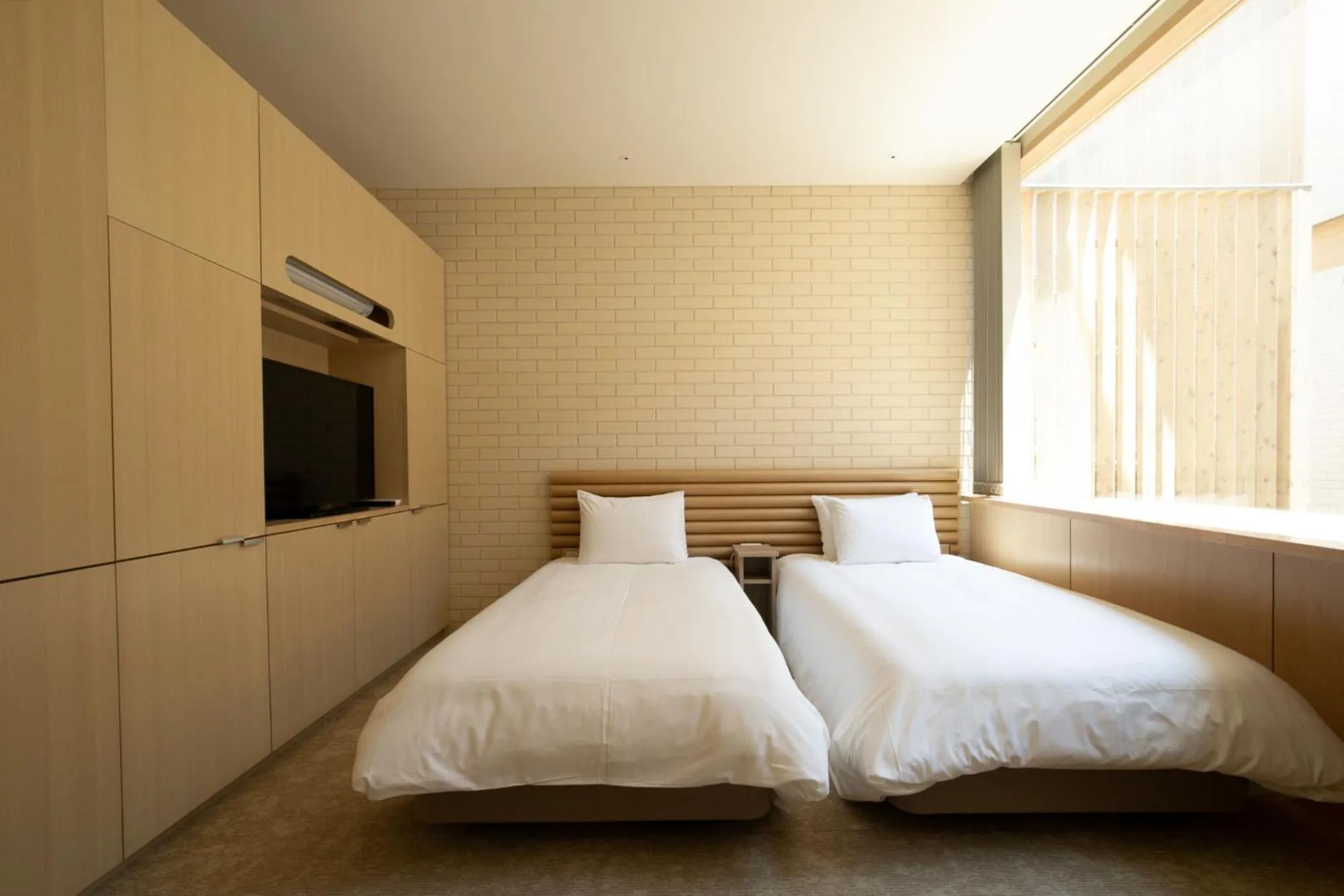 Bedroom, Bed in Shonai Hotel Suiden Terrasse