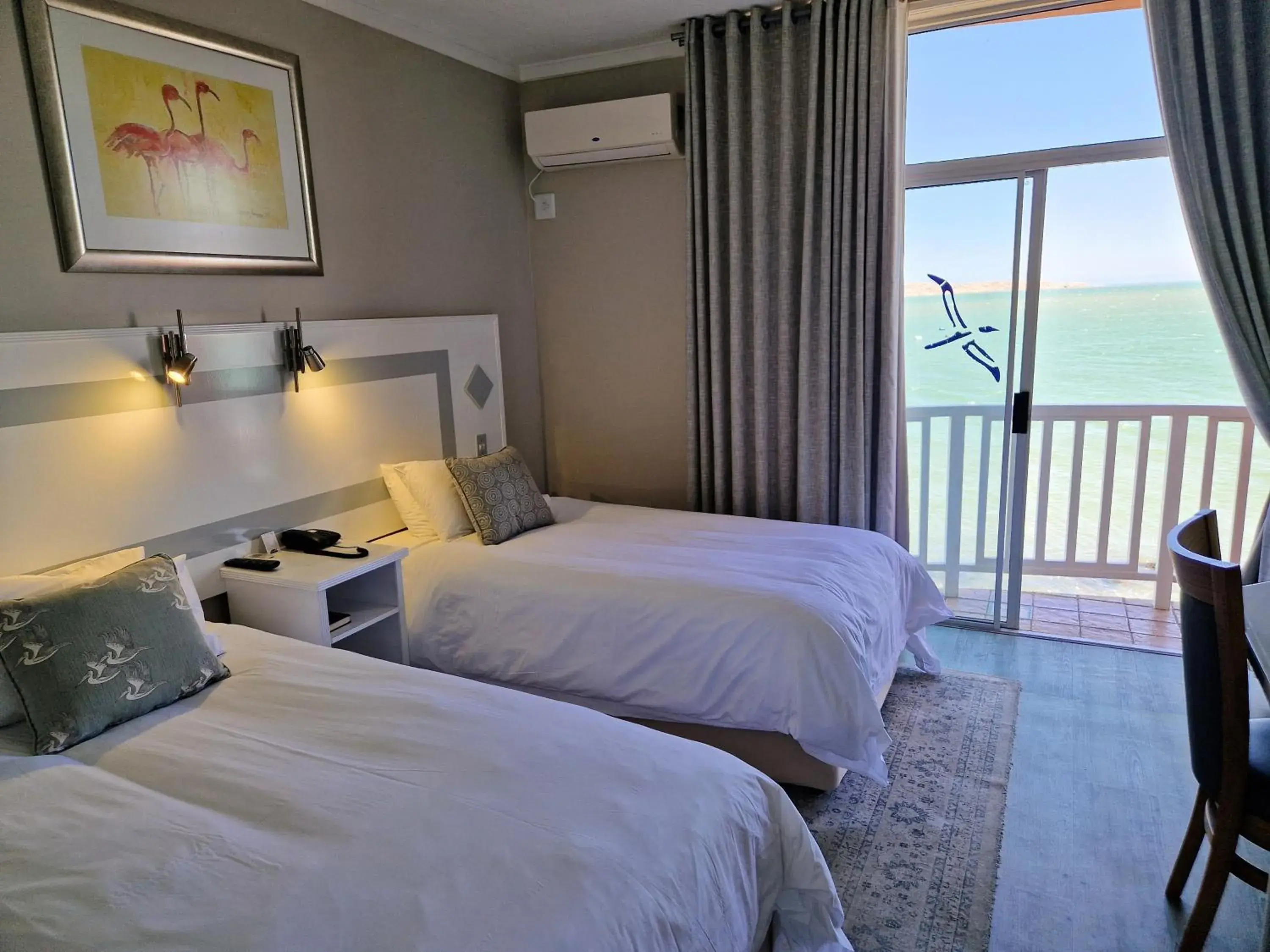 Twin Room with Sea View - single occupancy in Lüderitz Nest Hotel Twin Room with Sea View - single occupancy in Lüderitz Nest Hotel