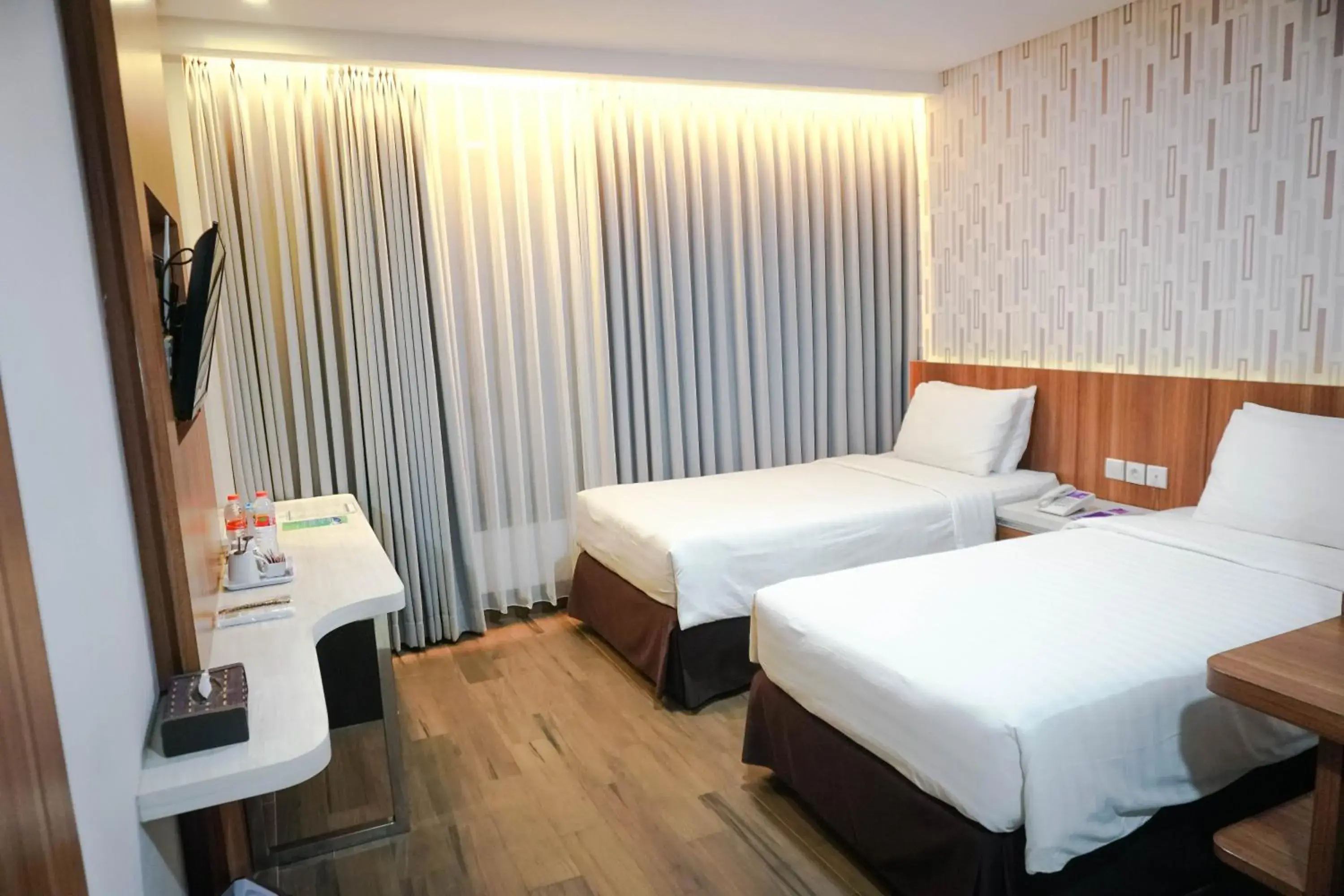 Bed in Harmoni Hotel Garut Bed in Harmoni Hotel Garut