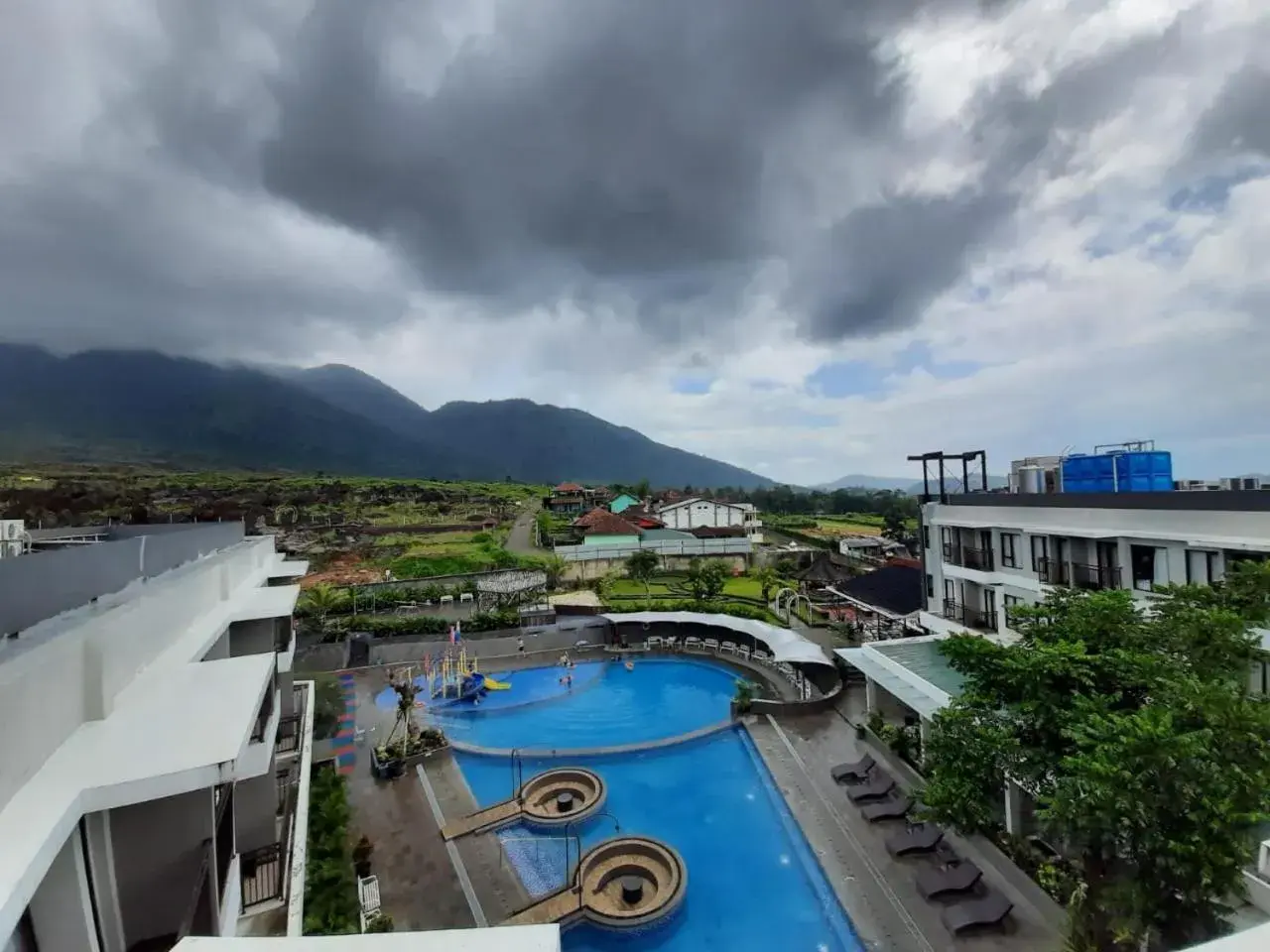 Mountain view in Harmoni Hotel Garut Mountain view in Harmoni Hotel Garut