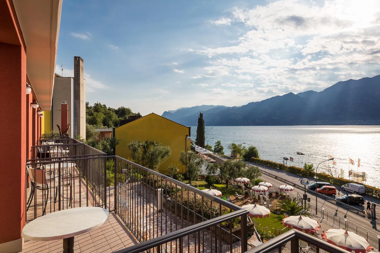 Balcony/Terrace in Hotel Oasi Beach