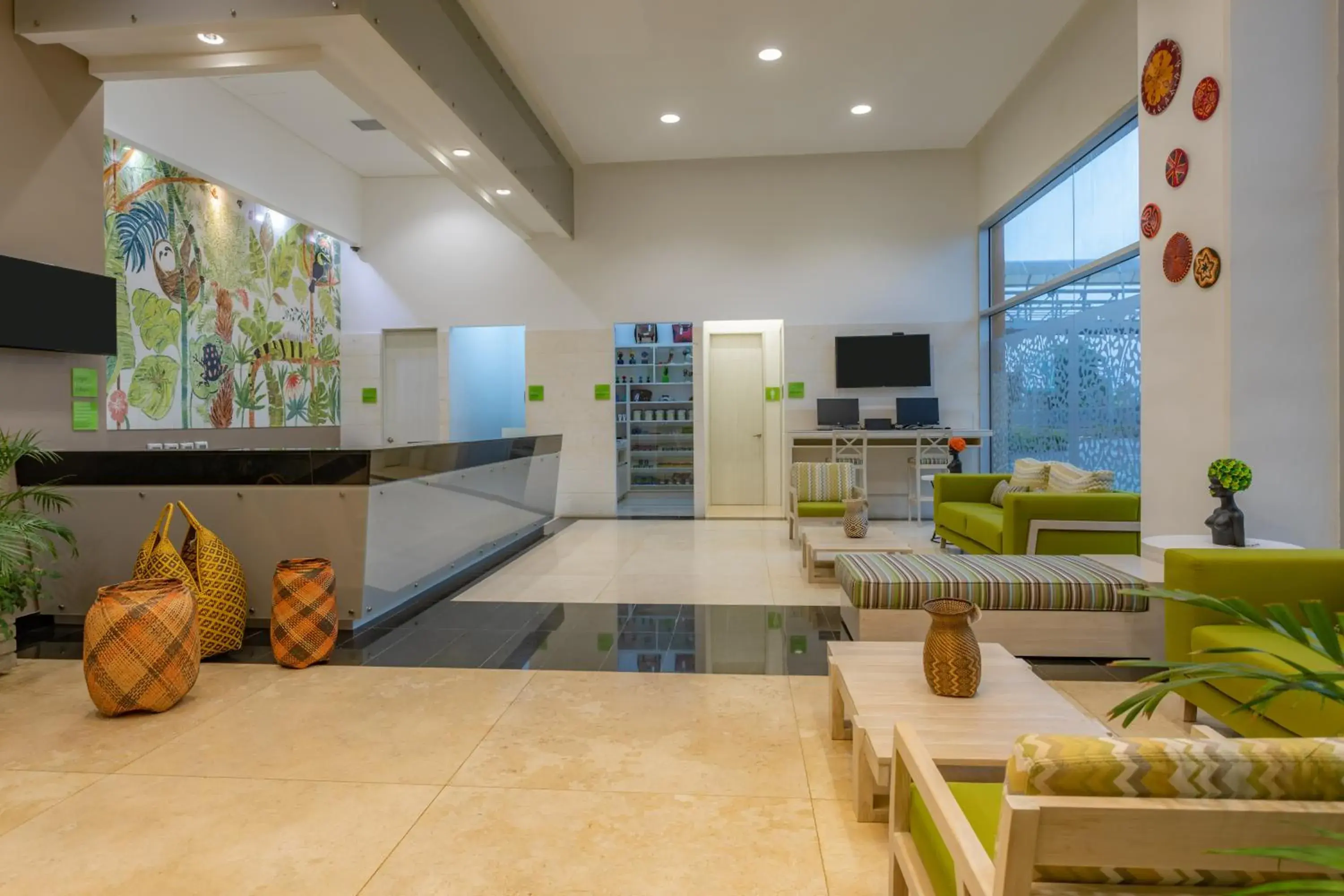 Lobby or reception in Mia Hotel Choco Lobby or reception in Mia Hotel Choco