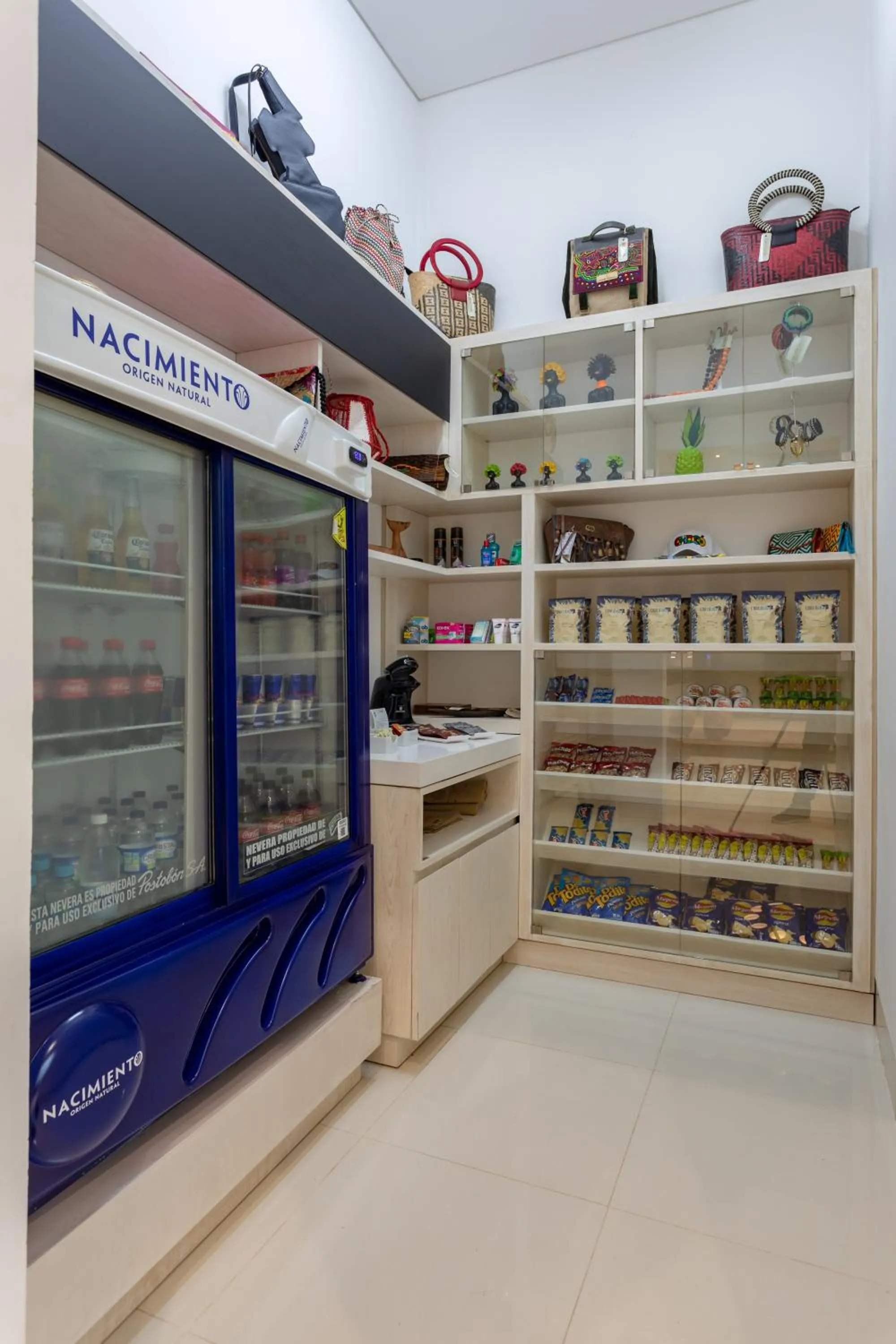 Shopping Area in Mia Hotel Choco