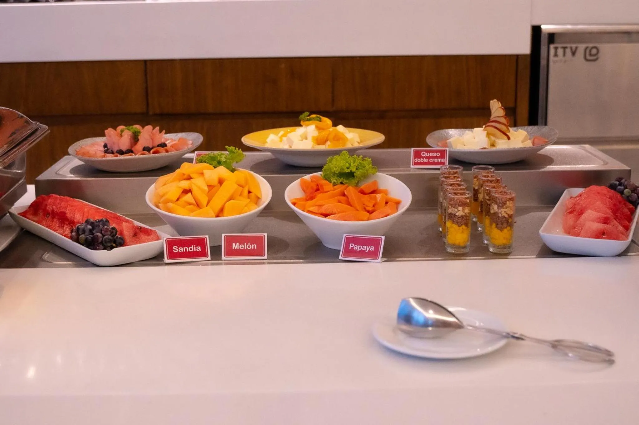 Buffet breakfast in Mia Hotel Choco