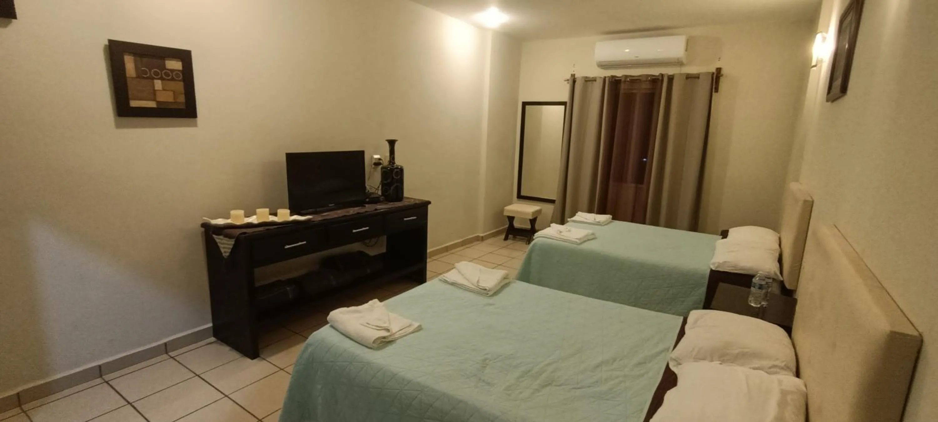 Bed in Hotel La Estancia