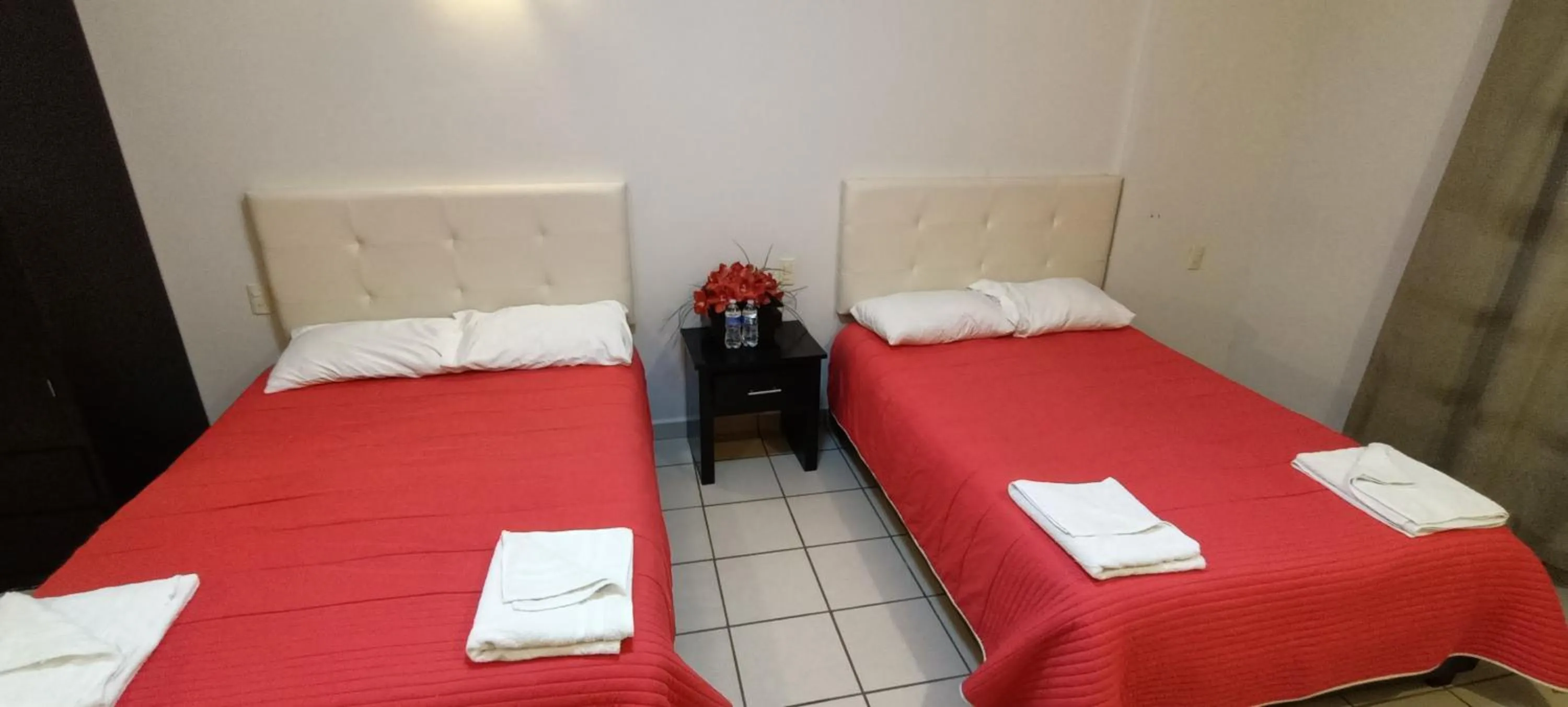 Bed in Hotel La Estancia