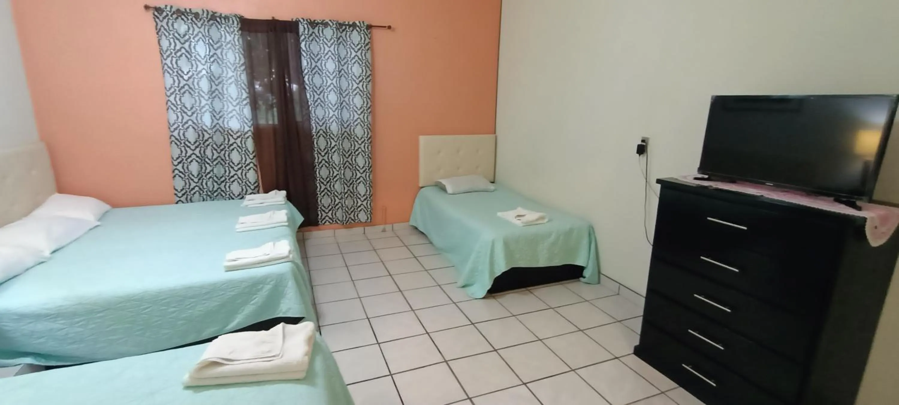 Bed in Hotel La Estancia