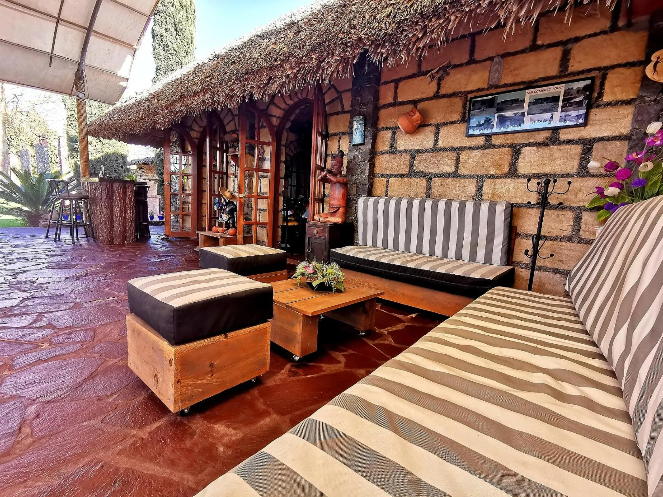 Patio in Hotel La Estancia