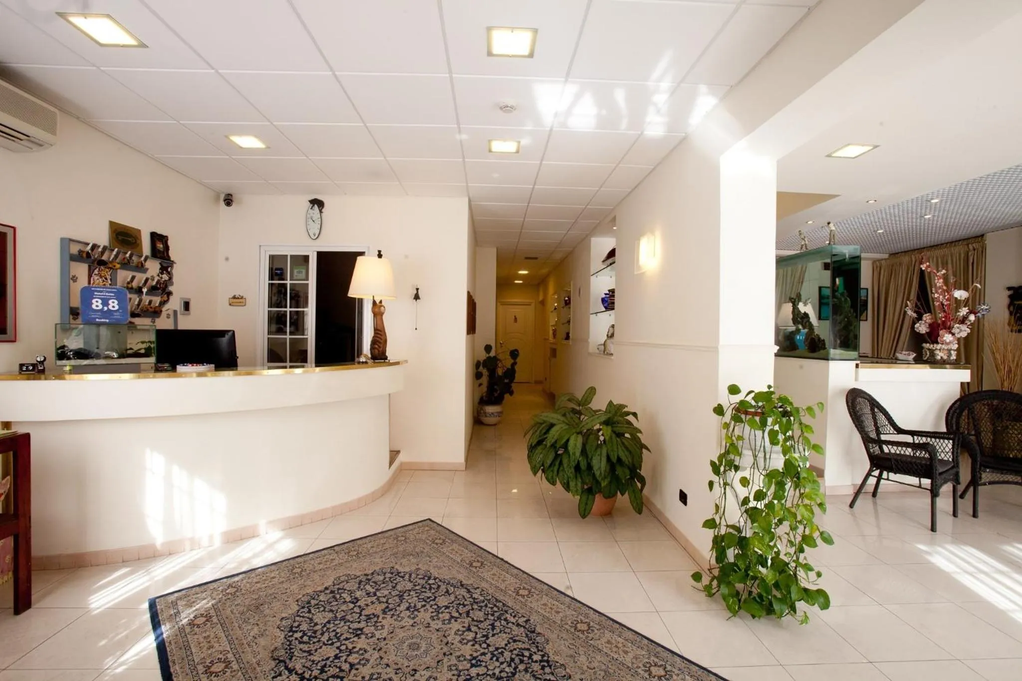 Lobby or reception in Hotel Il Gatto