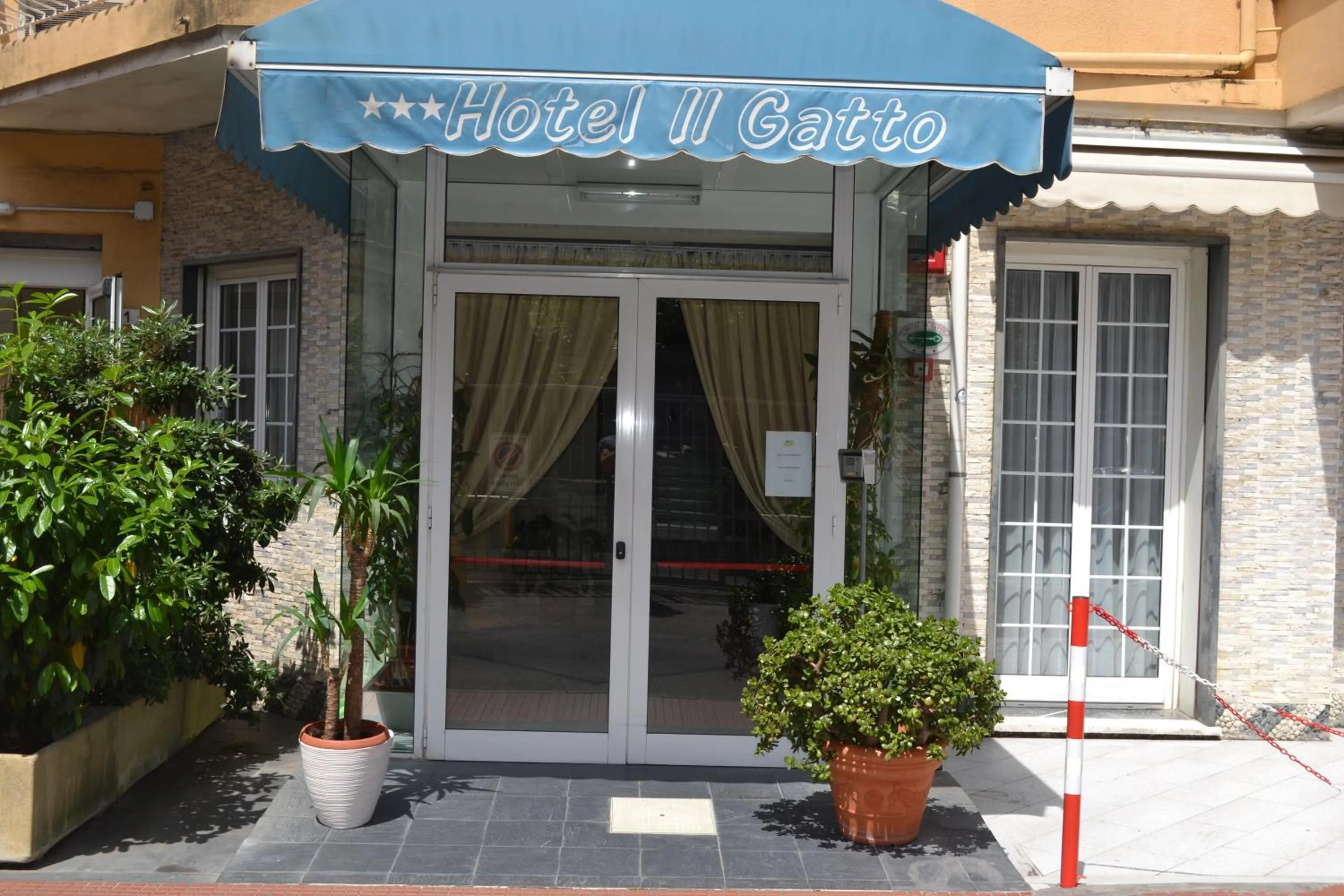 Facade/entrance in Hotel Il Gatto