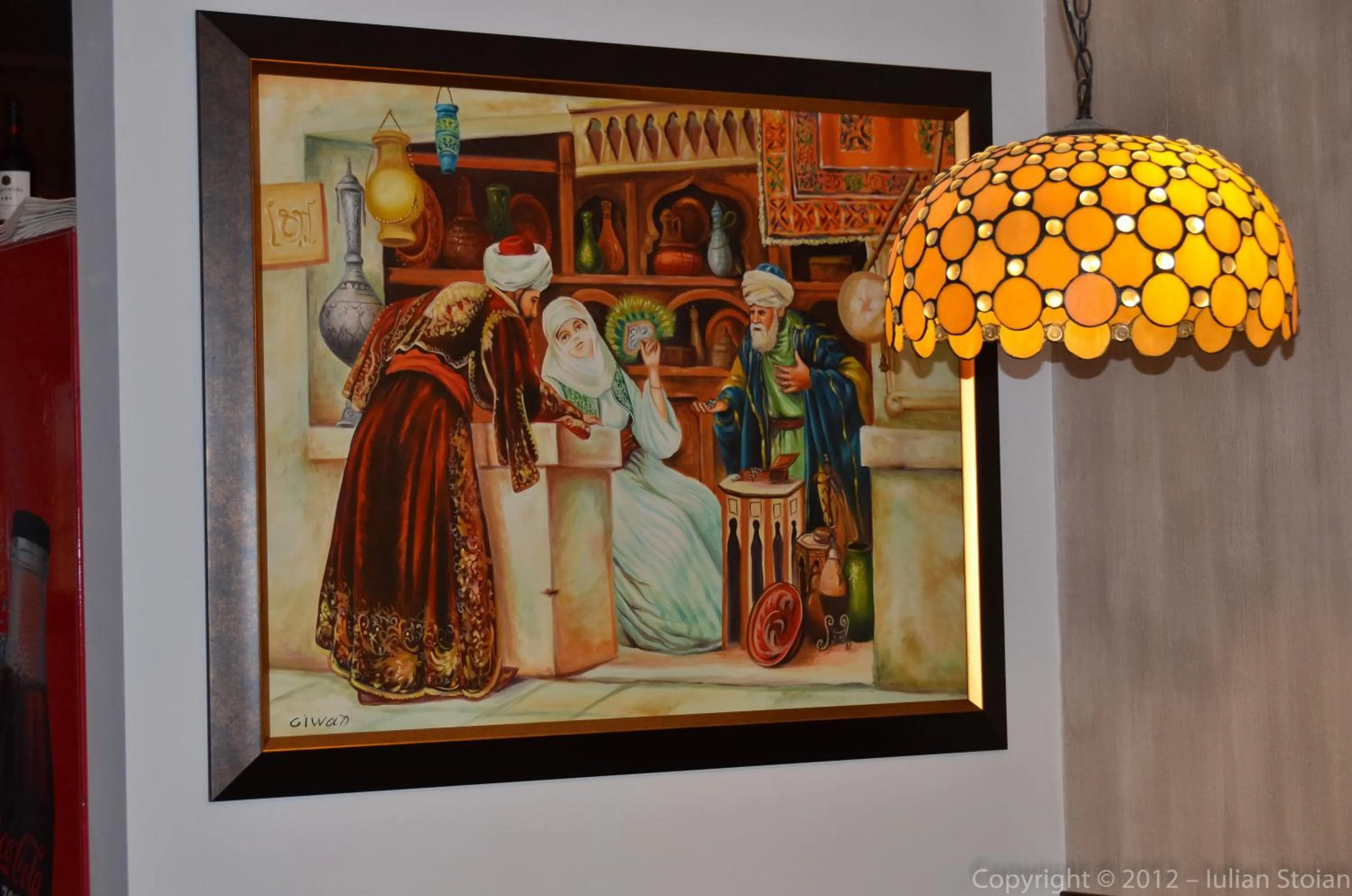 Decorative detail in Hotel Miraj