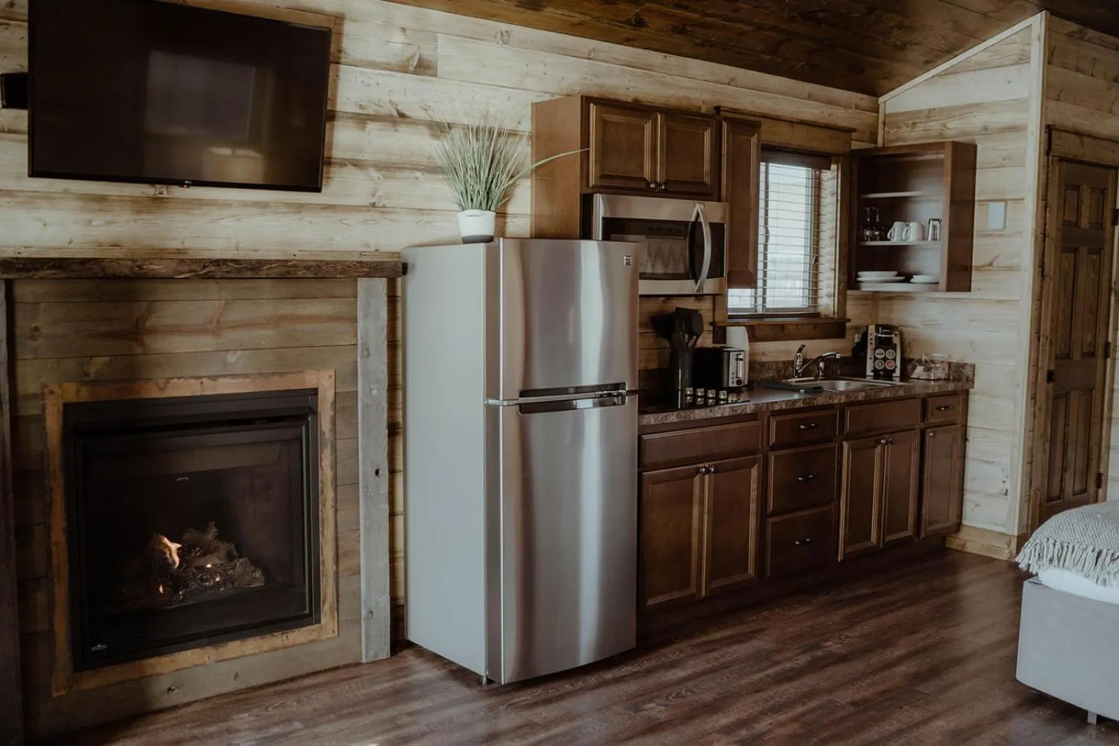 Kitchen or kitchenette in Teton Valley Resort