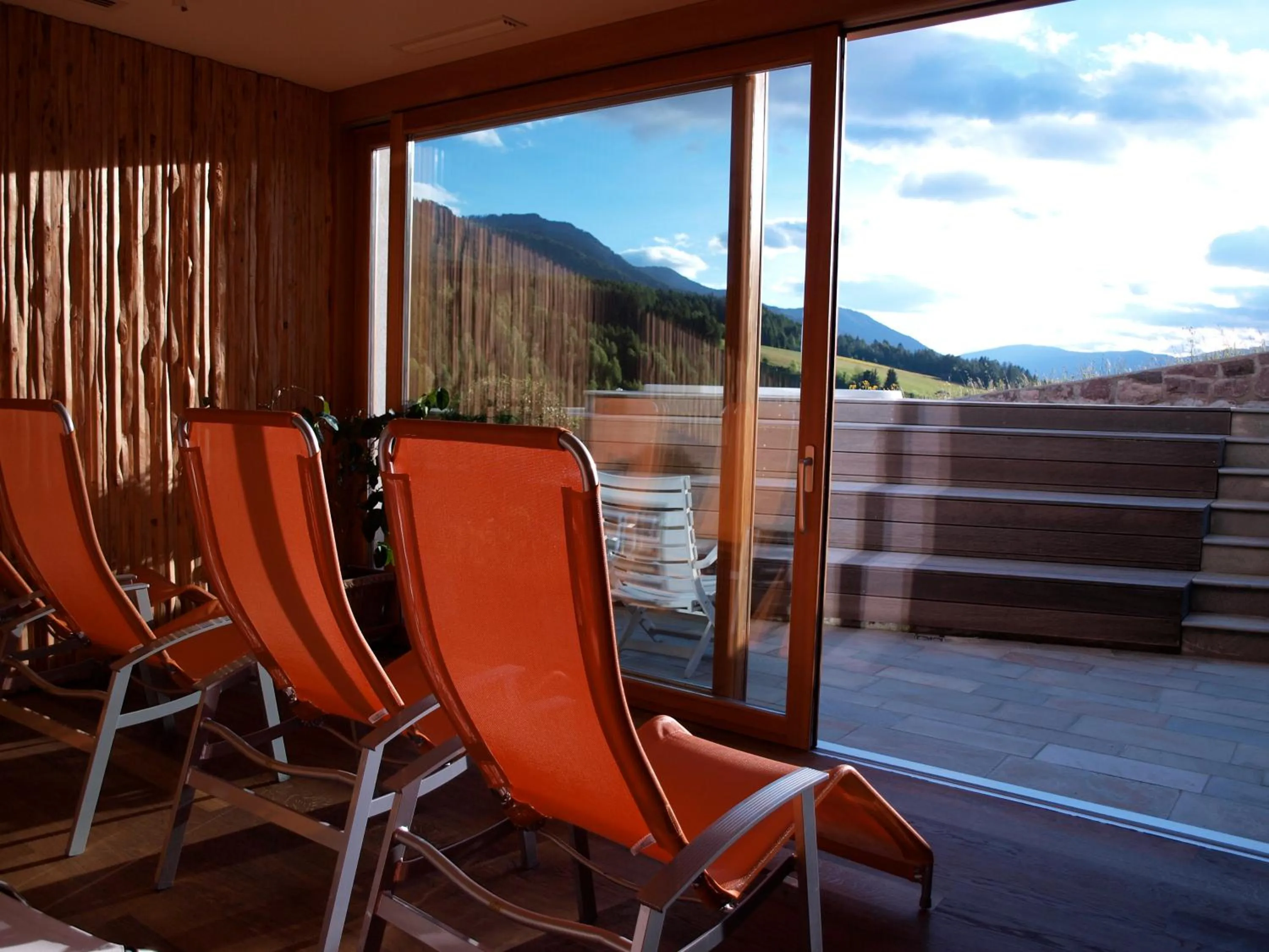 Steam room in Hotel Tyrol