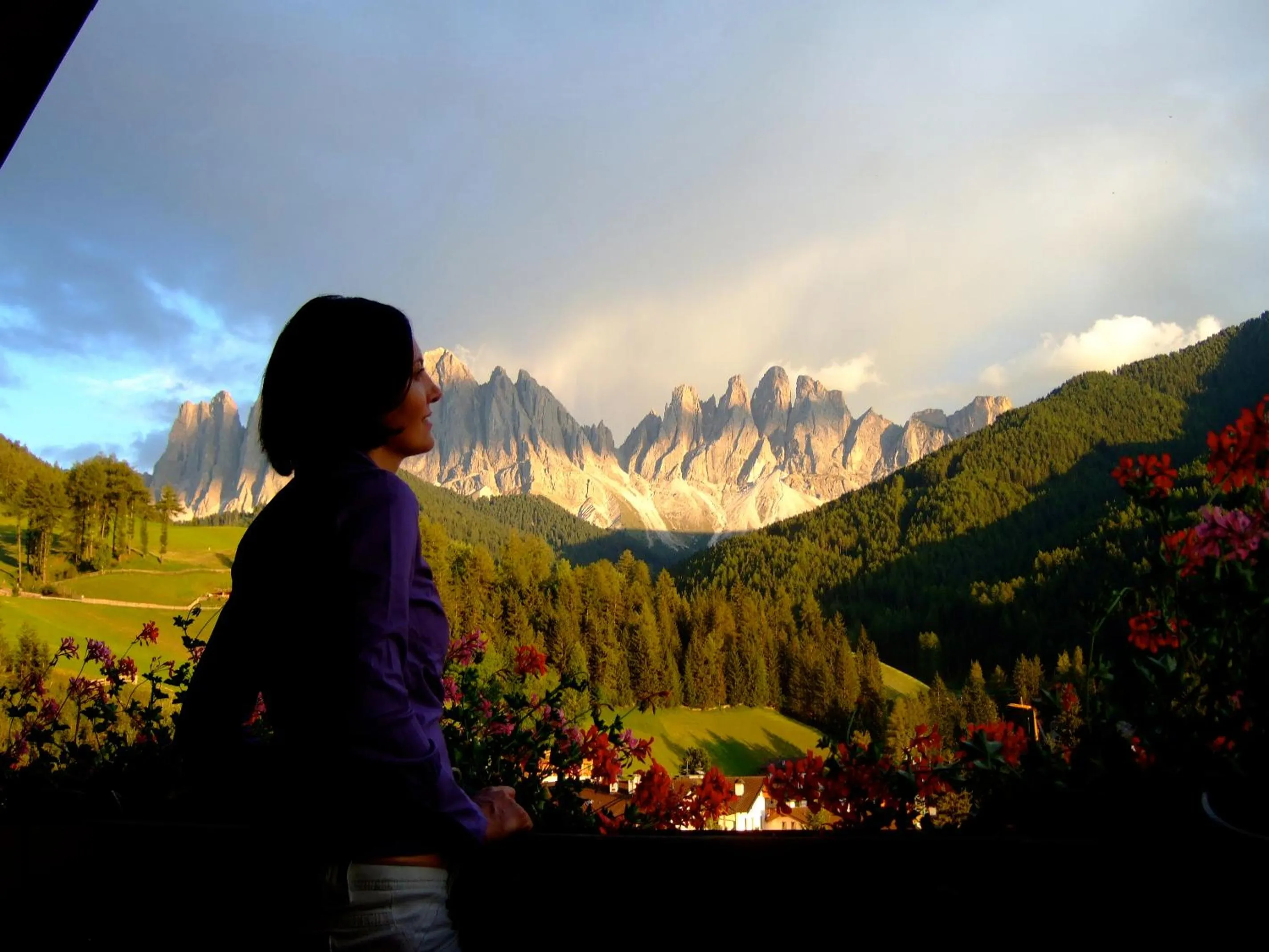 Mountain view in Hotel Tyrol