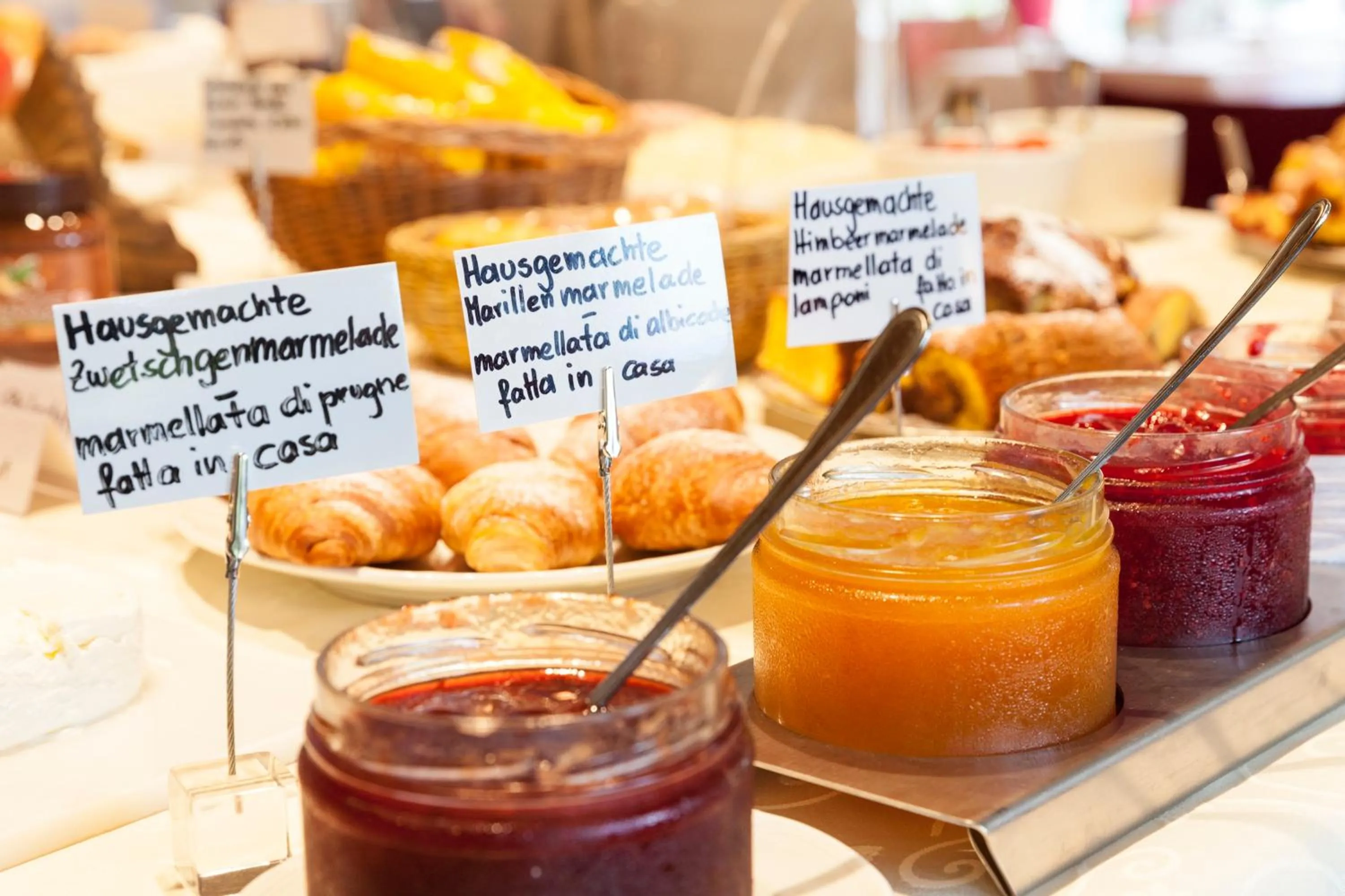 Food close-up in Hotel Tyrol