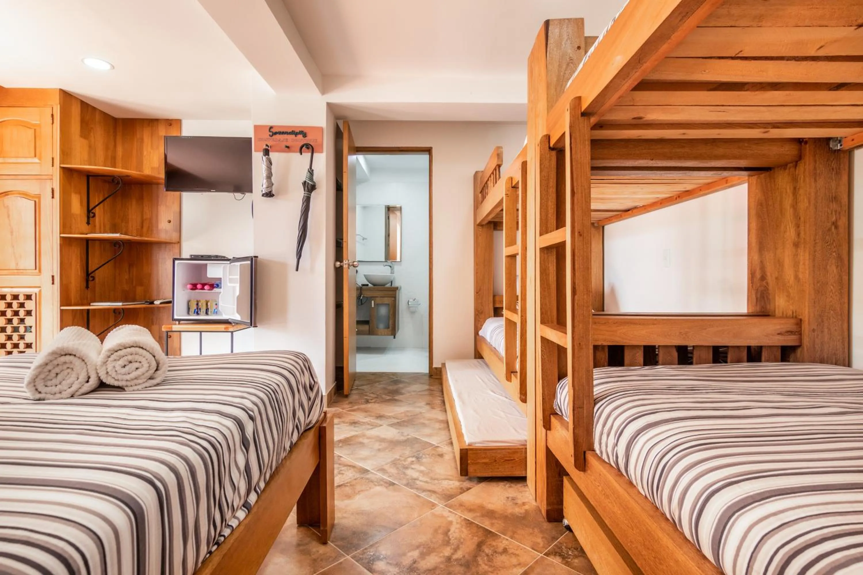 Bed in Serendipity Hospedaje Boutique