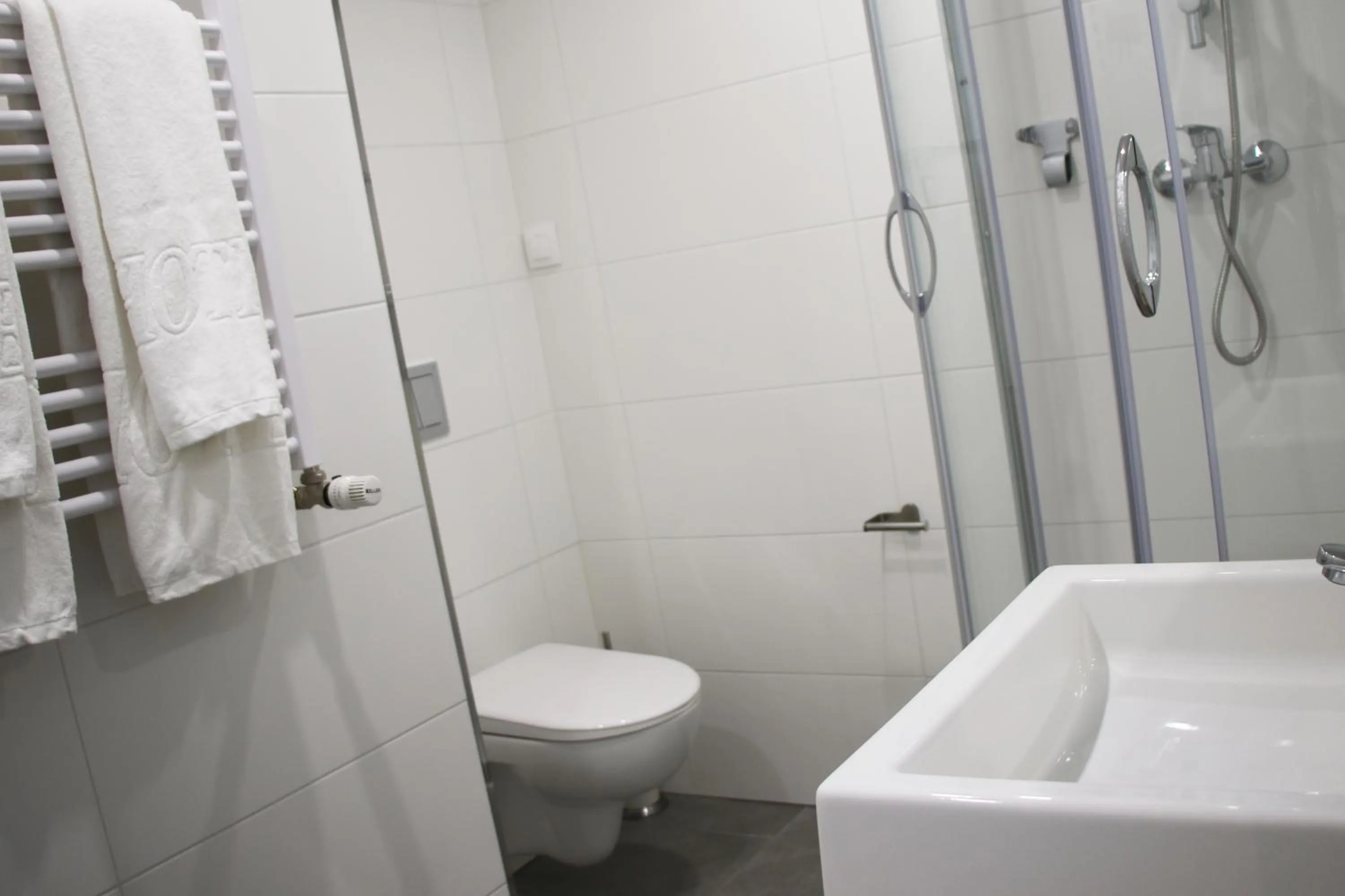 Shower in Lemon Plaza Hotel