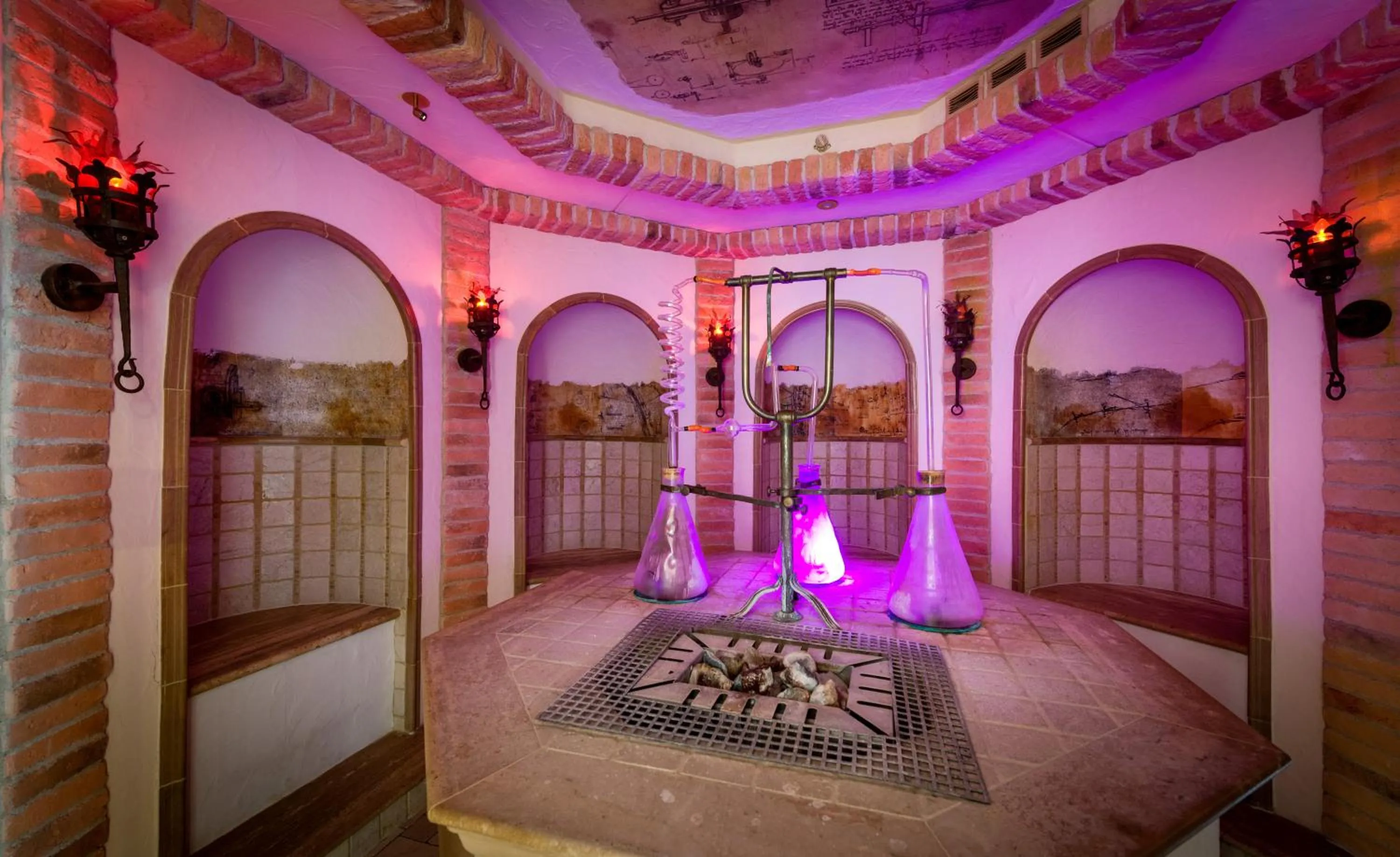 Sauna in Wellnesshotel ...liebes Rot-Flüh