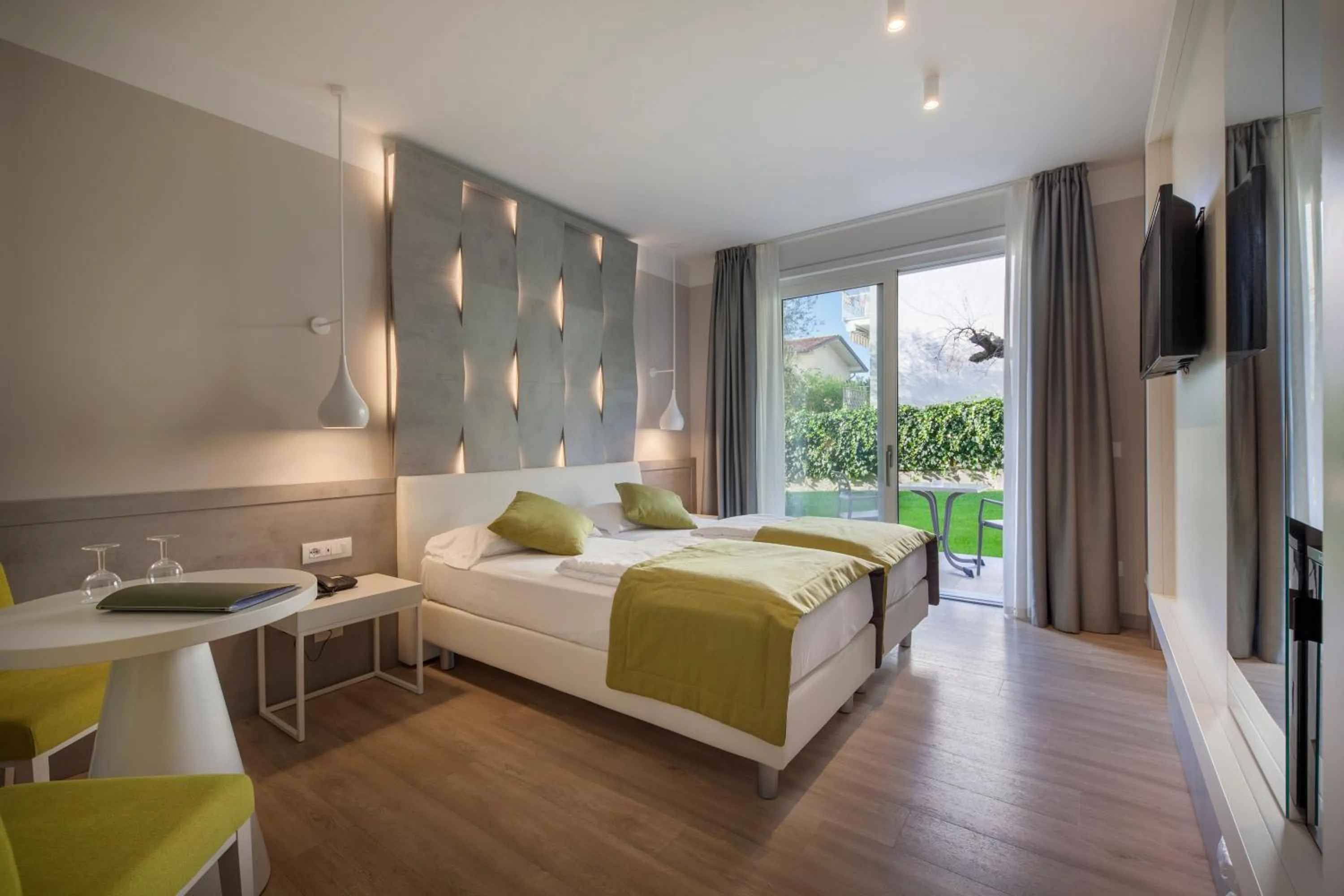 Bed in Hotel Villa Olivo Resort 3S