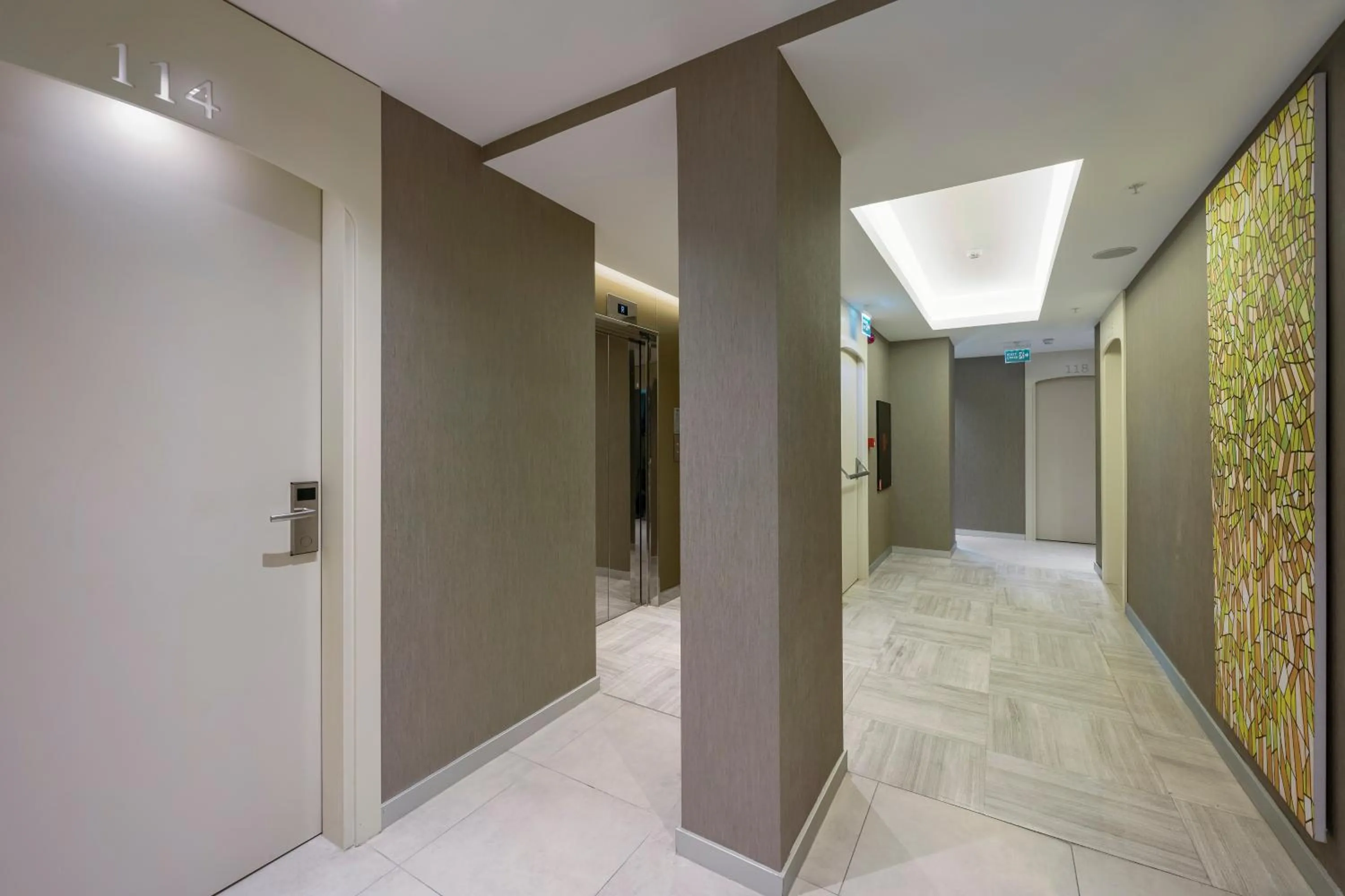 Floor plan in Upsuites Hotel