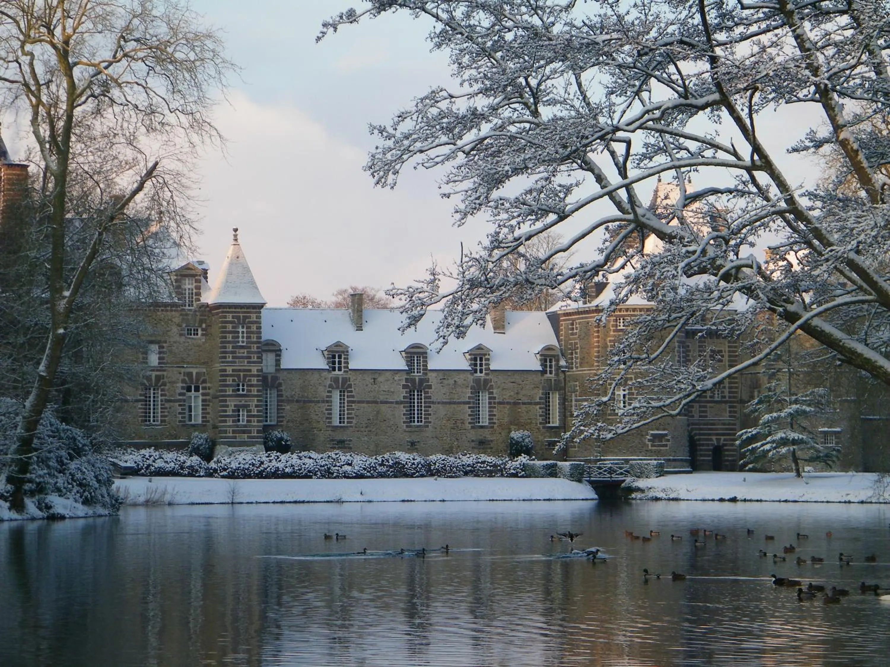 Property building in Chateau de Canisy