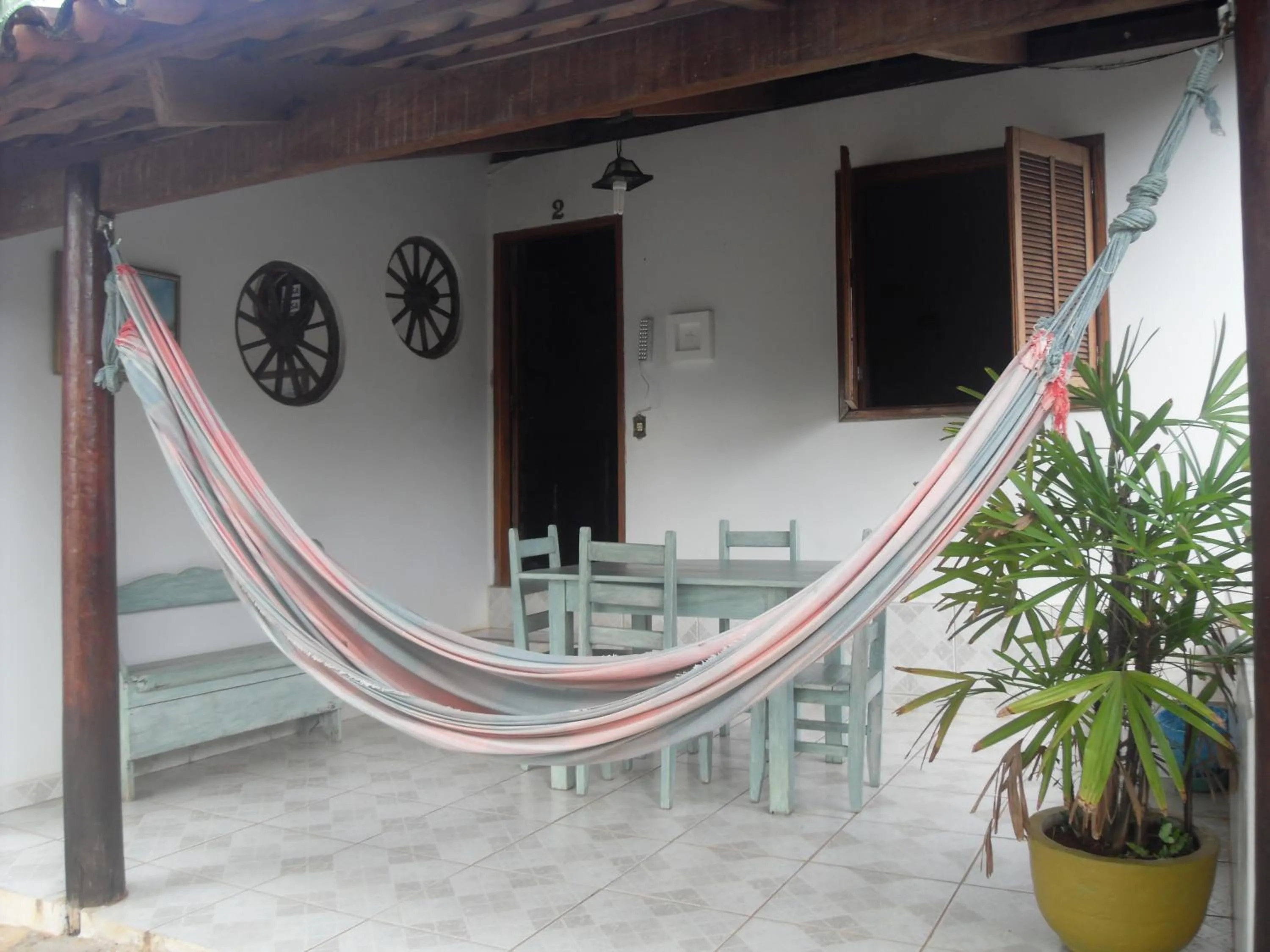 Balcony/Terrace in Pousada Estrela Matutina