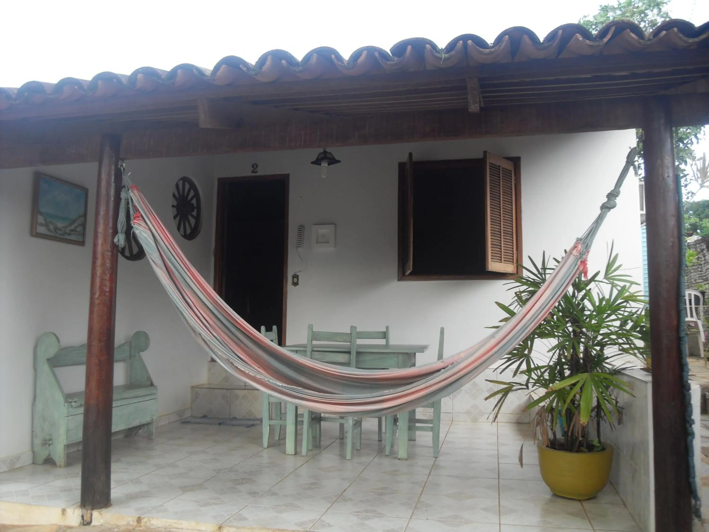 Patio in Pousada Estrela Matutina