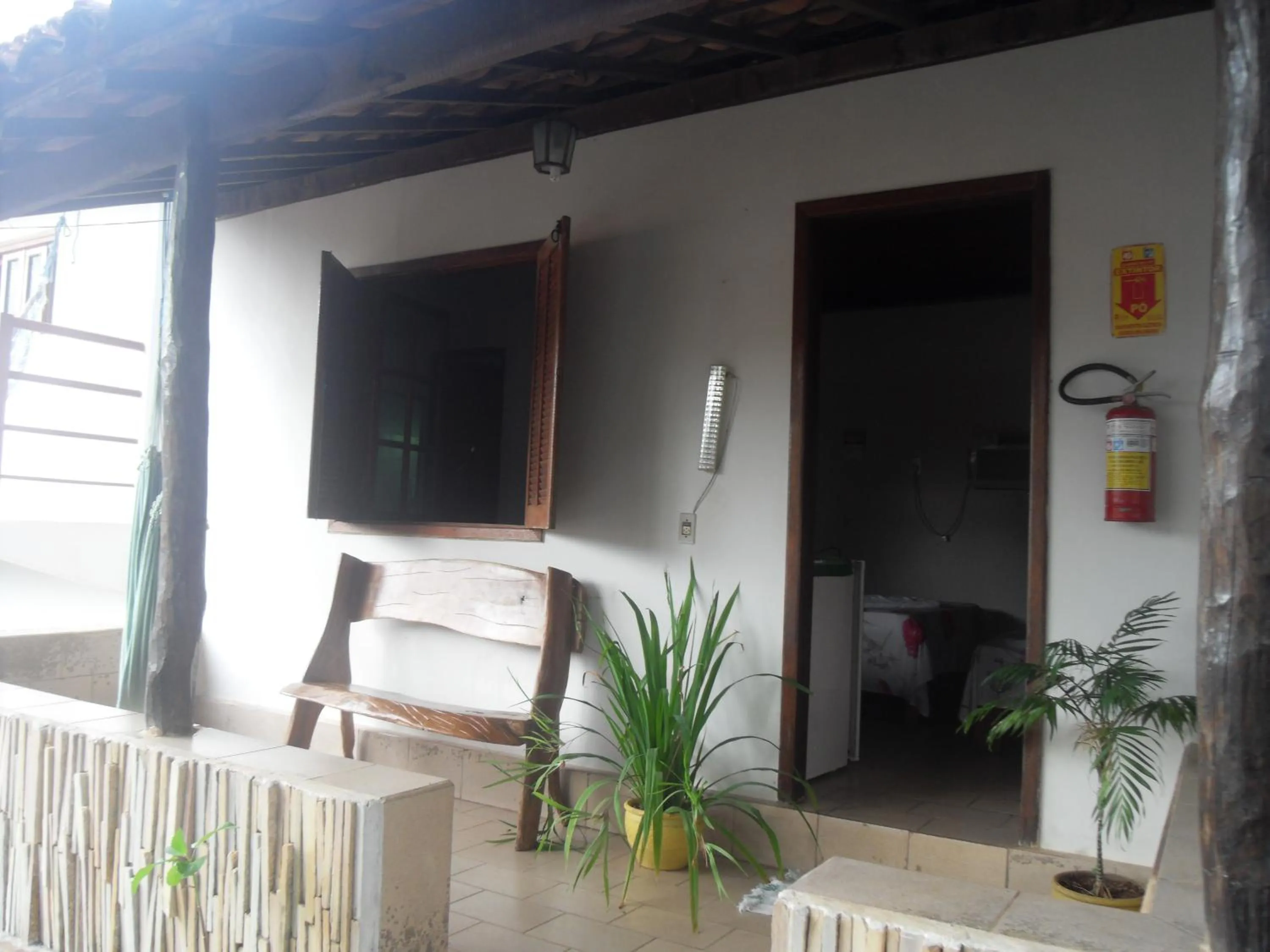 Balcony/Terrace in Pousada Estrela Matutina