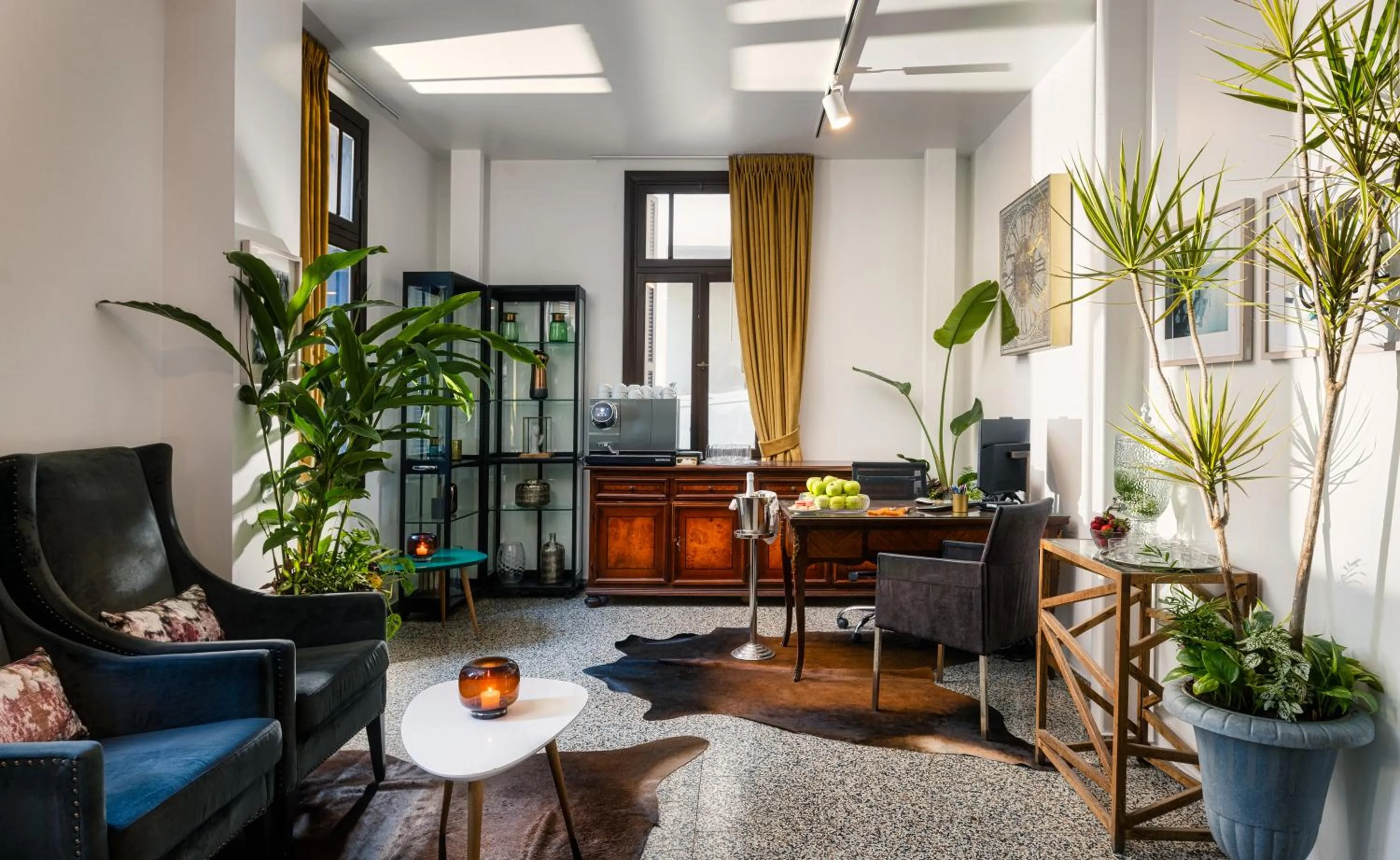 Lobby or reception in Villa Rothschild by Zvieli Hotels