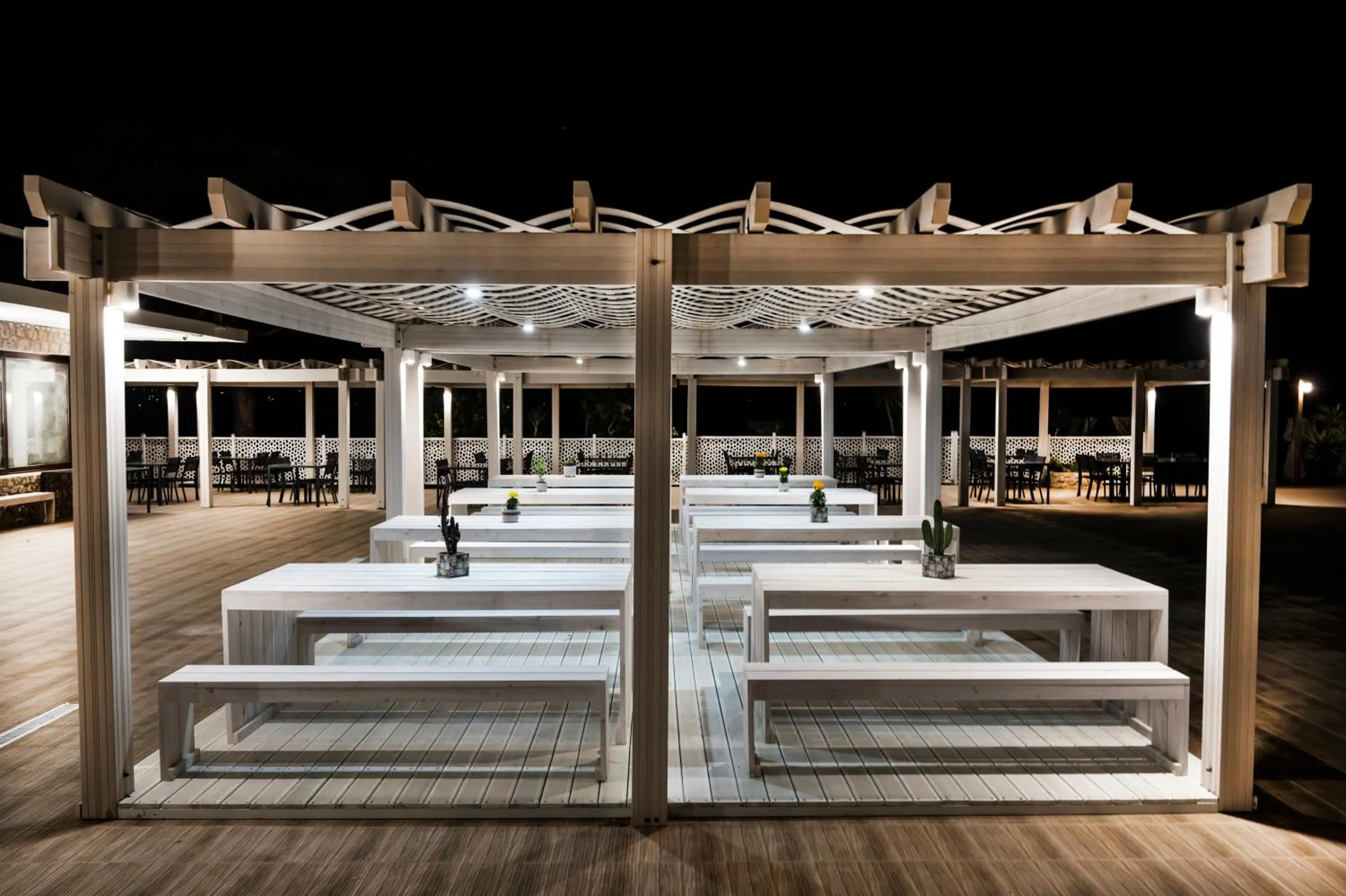 Patio in Galaxy Hotel