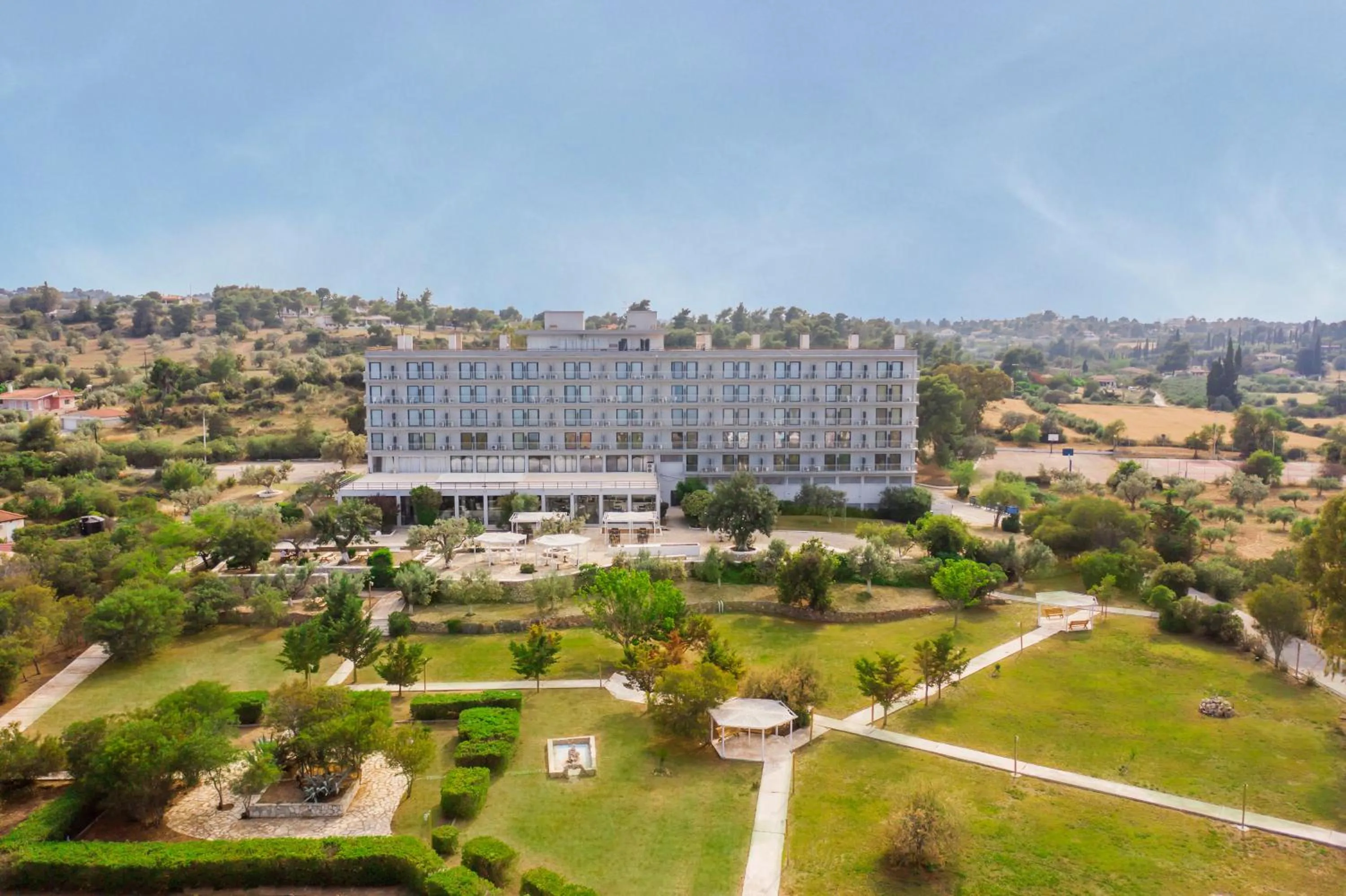 Bird's eye view in Galaxy Hotel