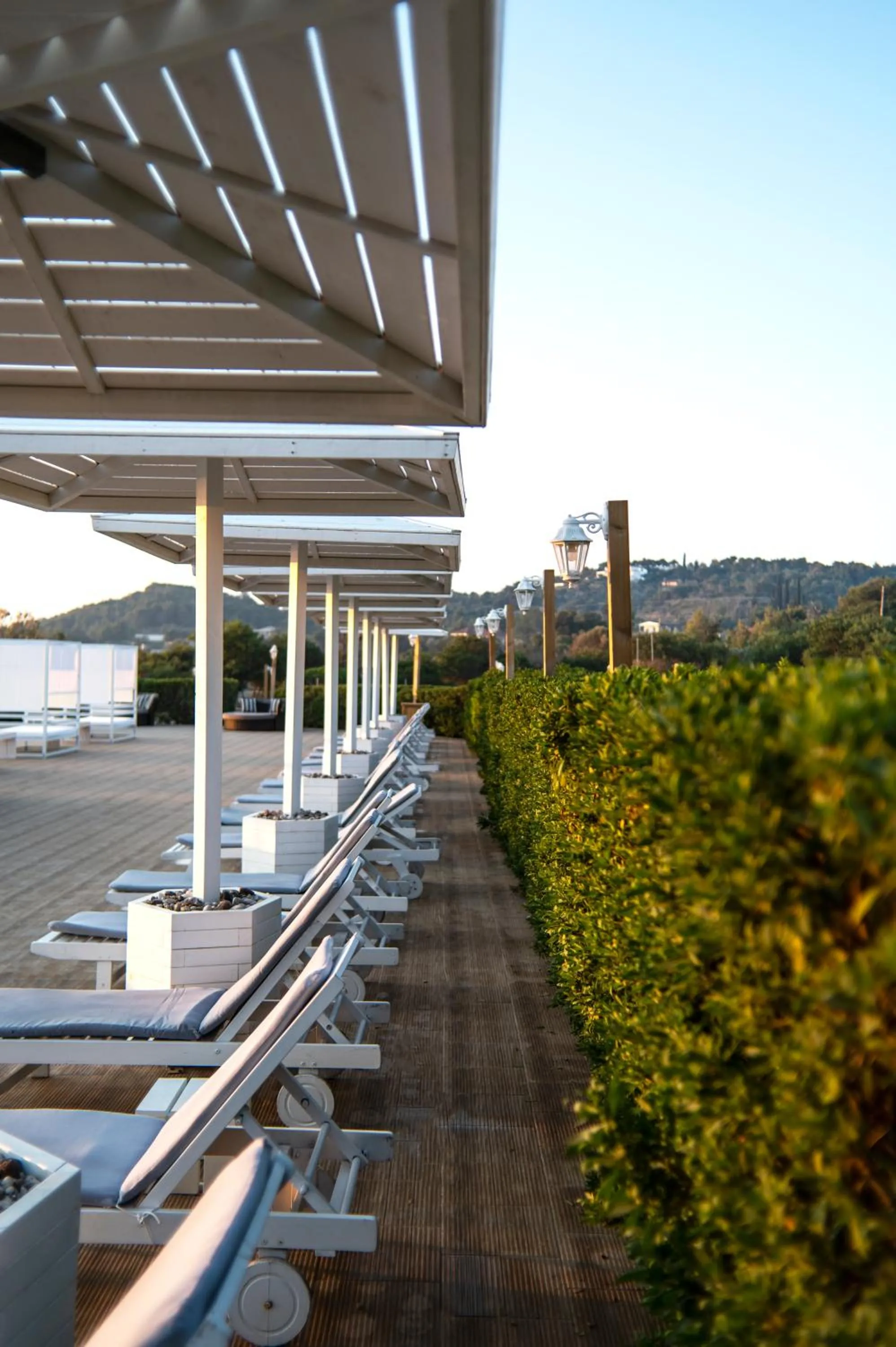 Patio in Galaxy Hotel