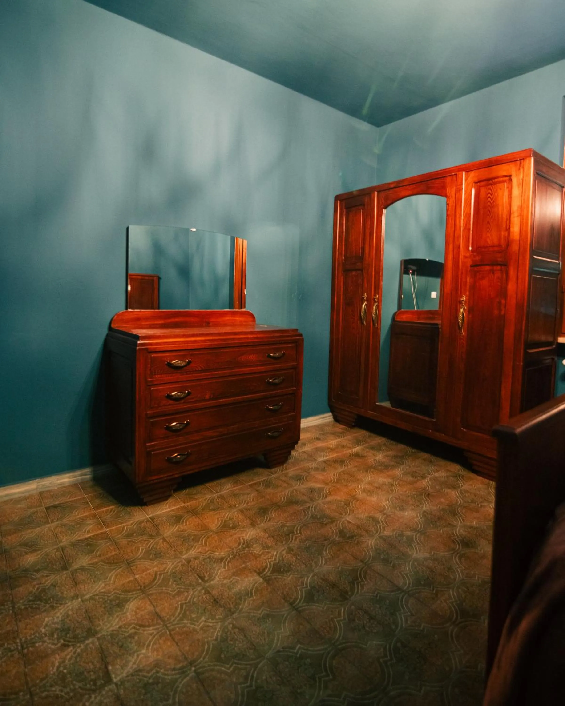 Bedroom in LA ROSA DEL RABBI Room&Breakfast