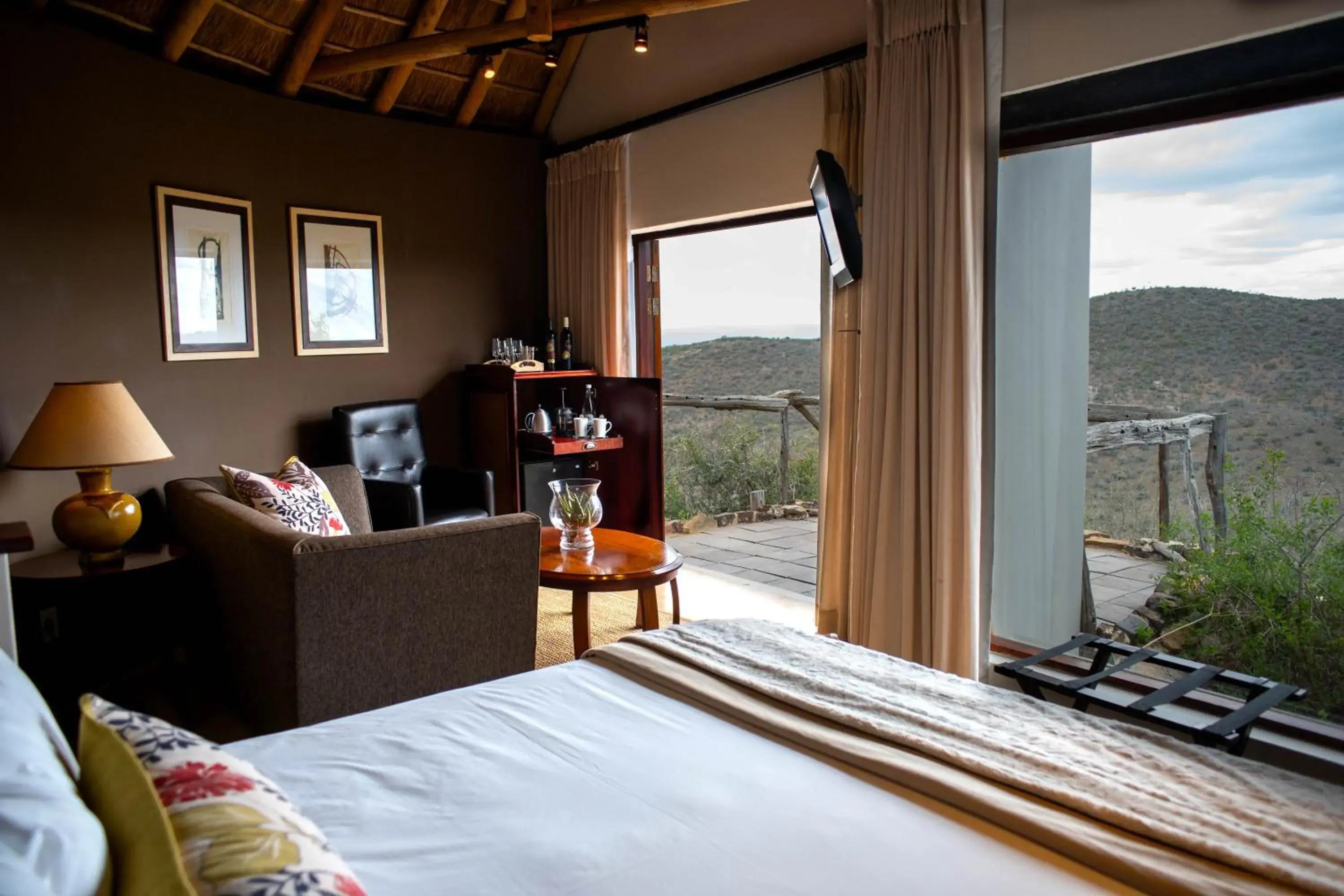 Bed in Kuzuko Lodge Bed in Kuzuko Lodge