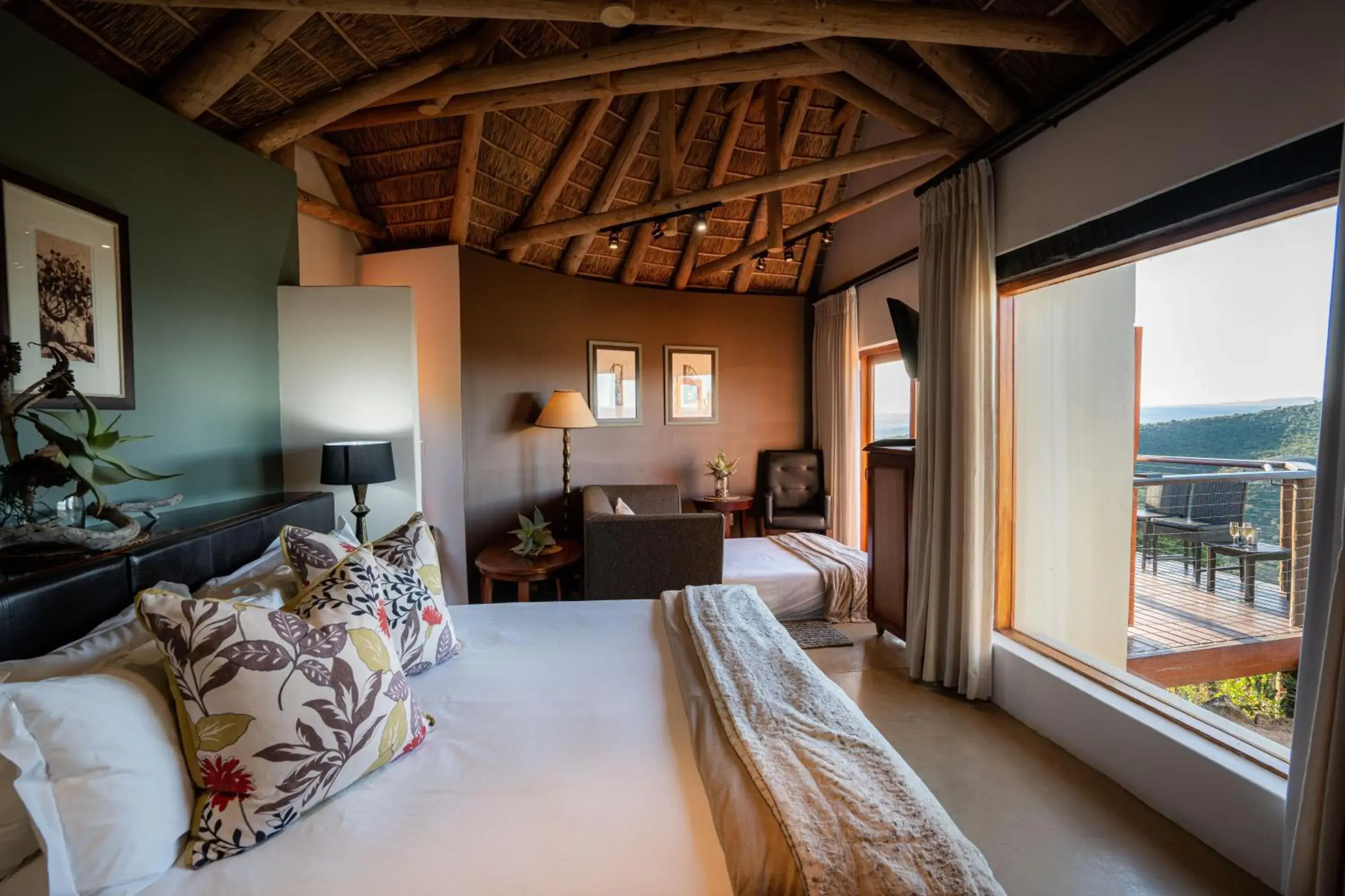 Bed in Kuzuko Lodge Bed in Kuzuko Lodge