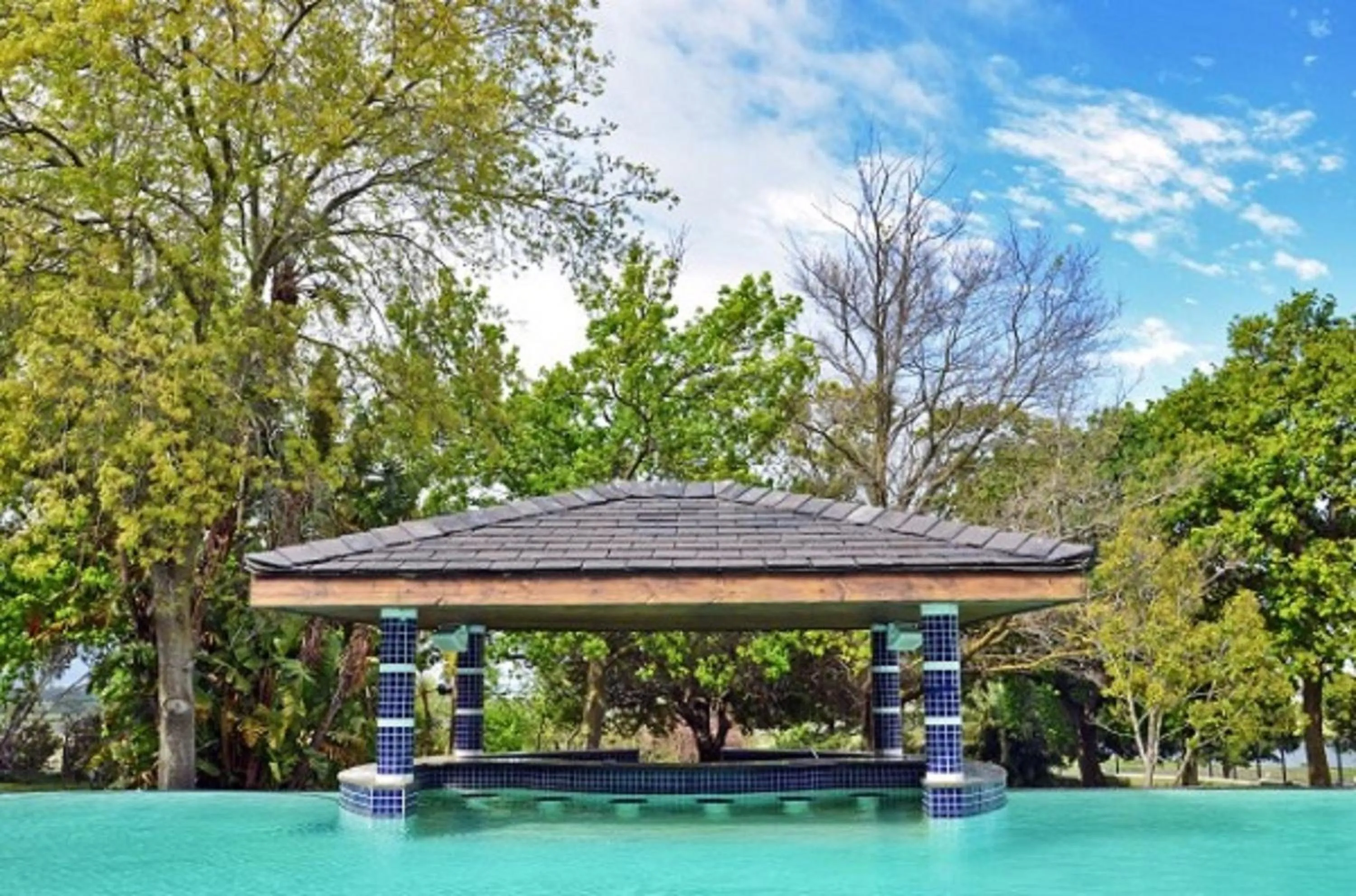 Swimming pool in Ridgemor Villa