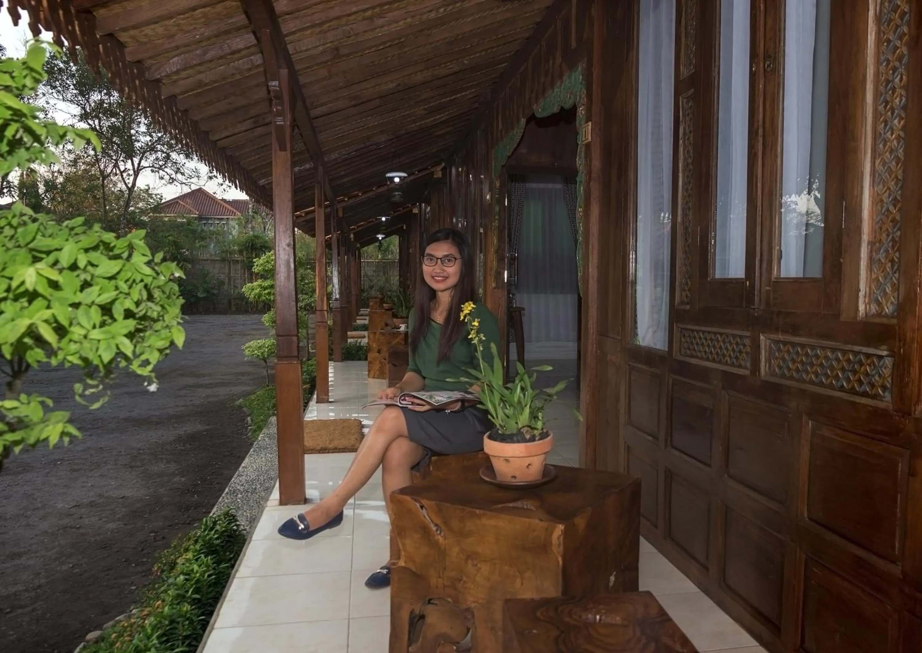 People in The Omah Borobudur