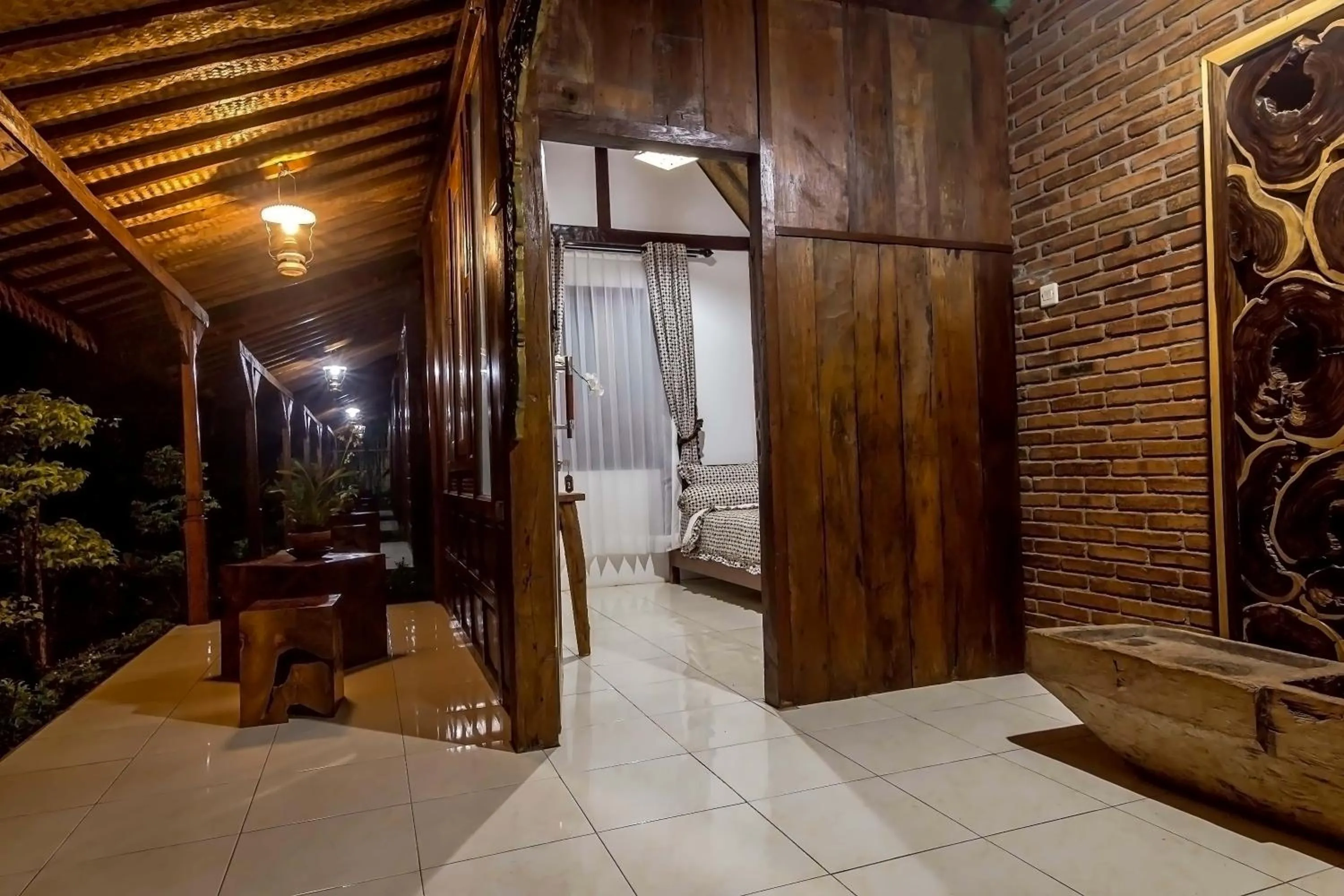 Balcony/Terrace in The Omah Borobudur